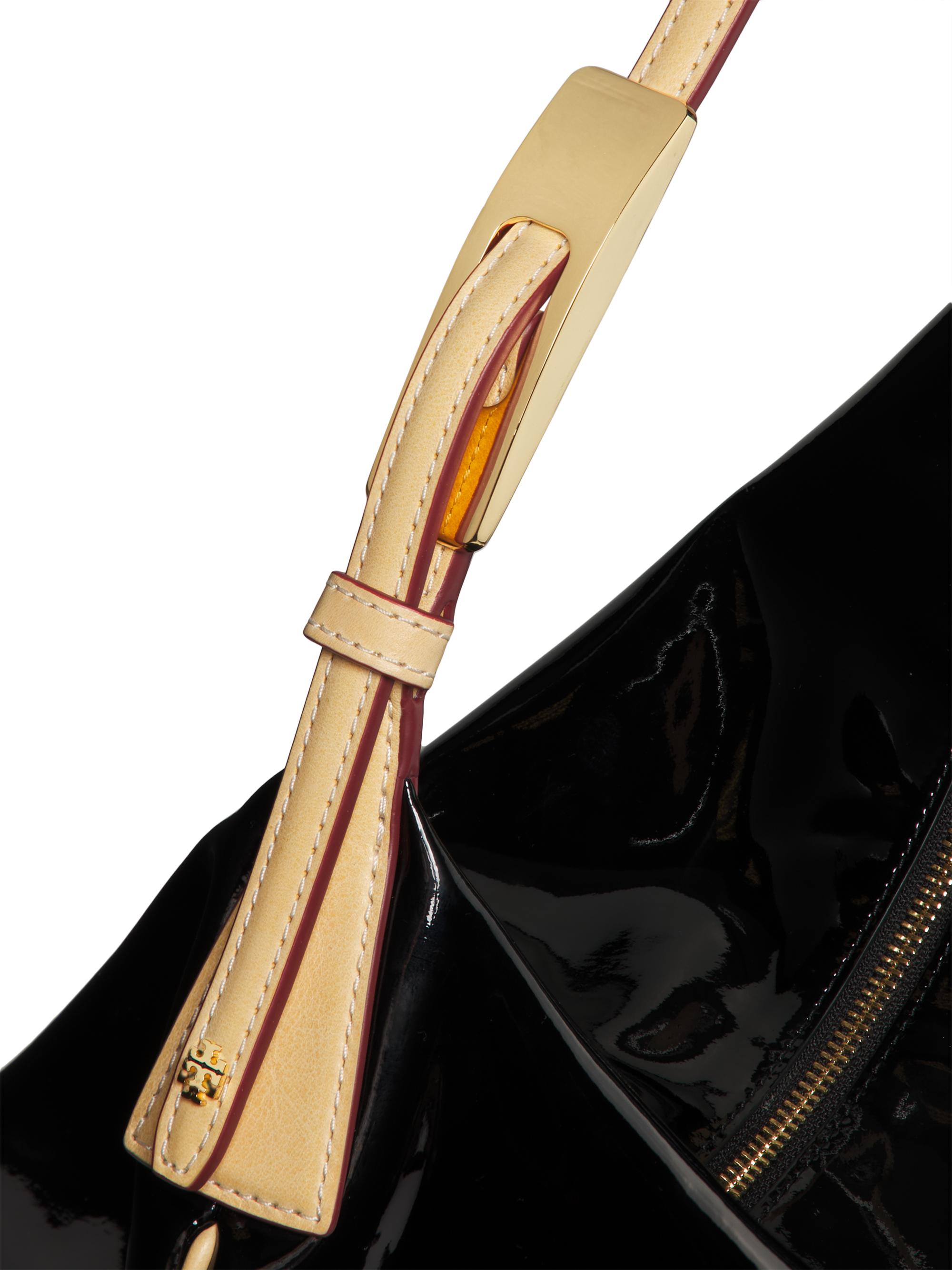 Tory Burch Balloon Patent Leather Shoulder Bag | Saks Fifth Avenue