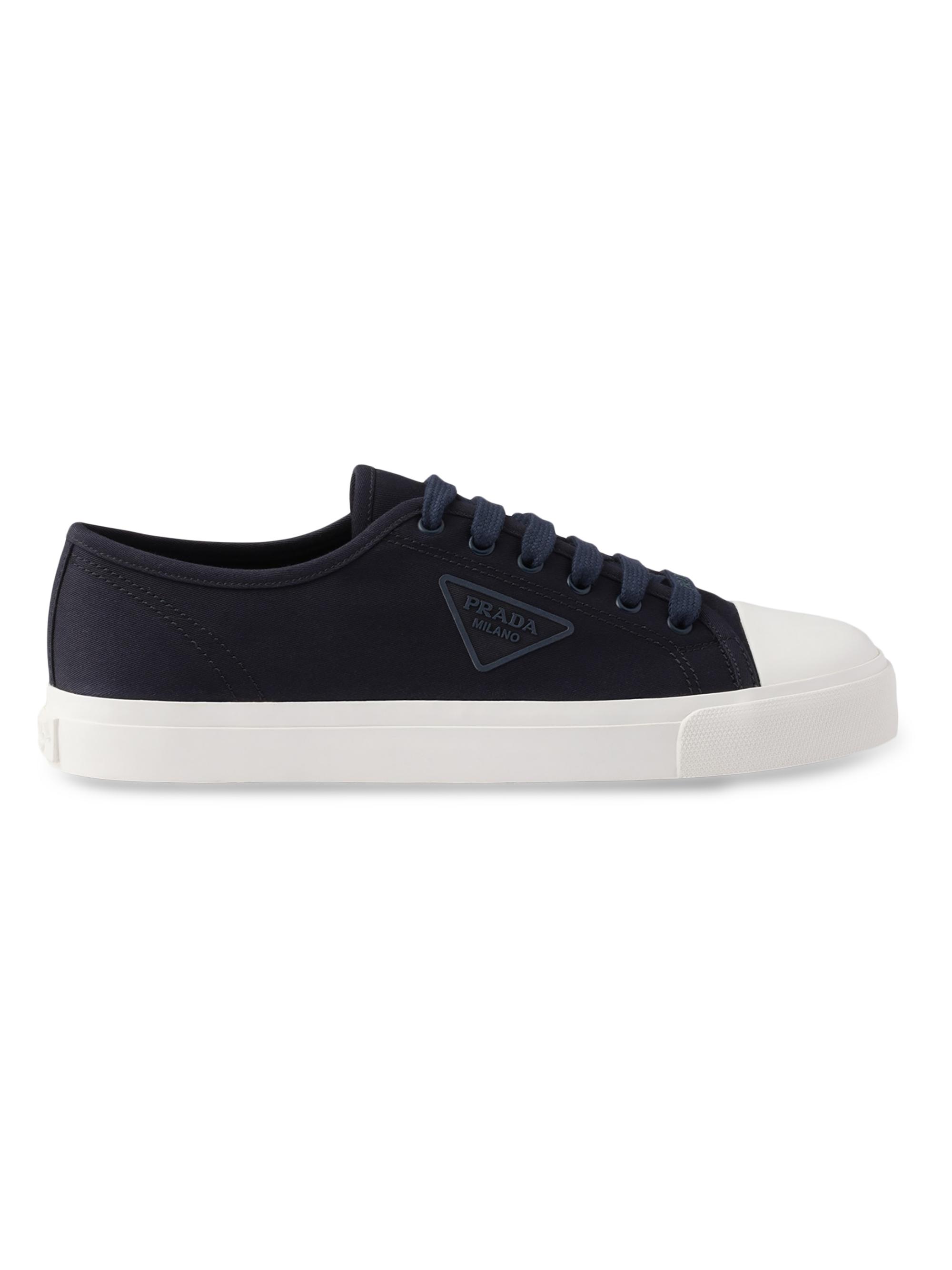 Prada Men's Fabric Sneakers - Blue