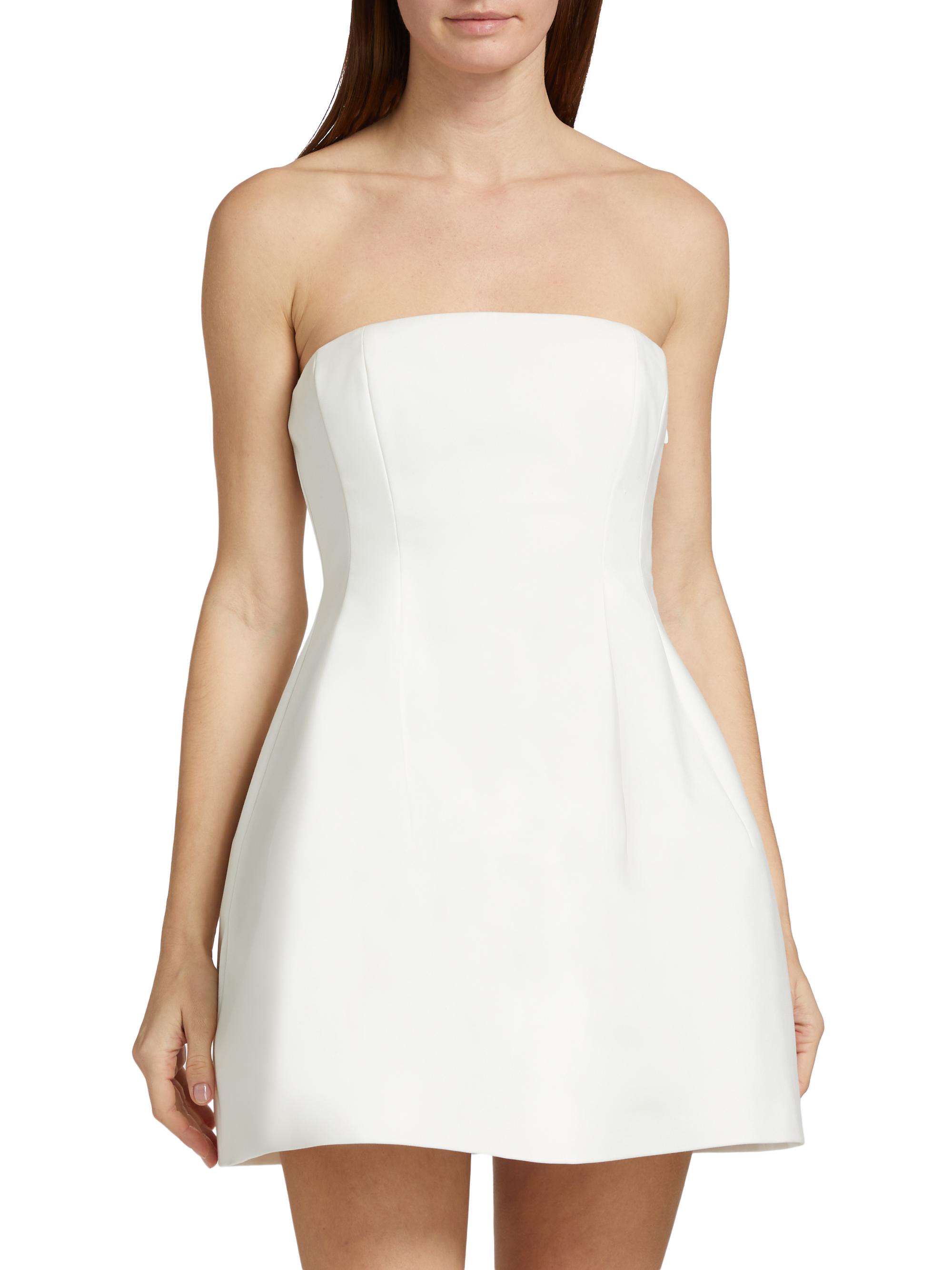 arta bustier mini dress SIMKHAI Arta Bustier Mini Dress in Ivory