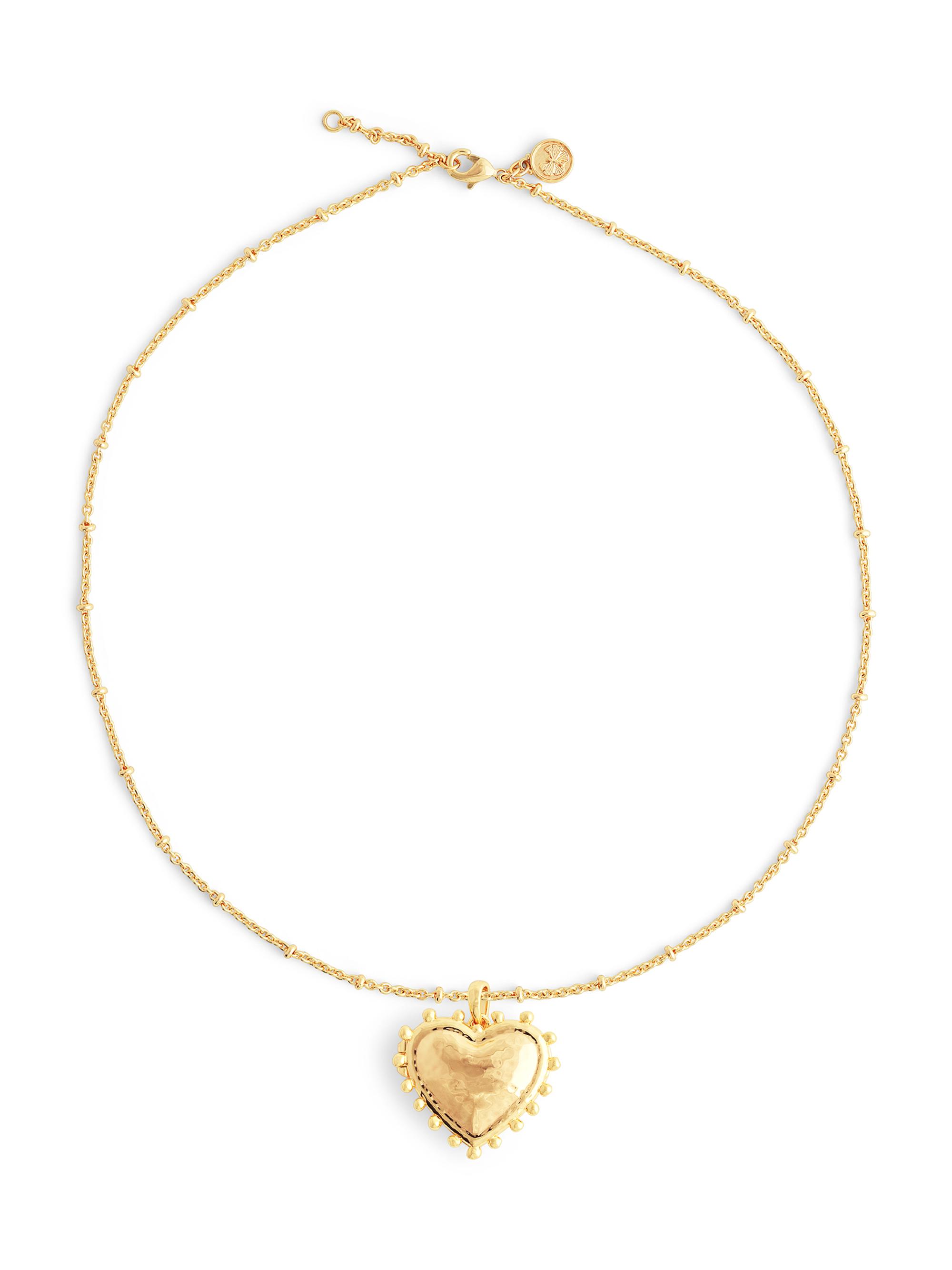Anabel Aram Women's 18K-Gold-Plated  Heart Locket Necklace - Gold