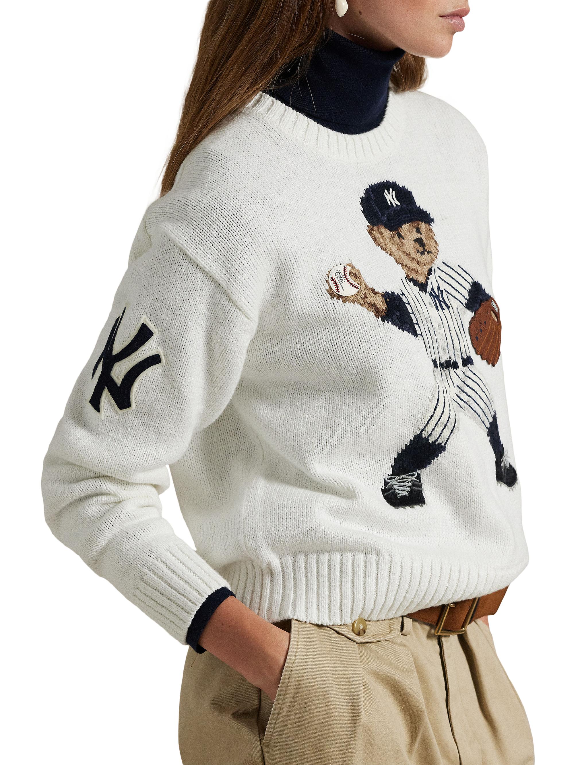 Polo Ralph Lauren New York Yankees Bear Sweater Saks Fifth Avenue