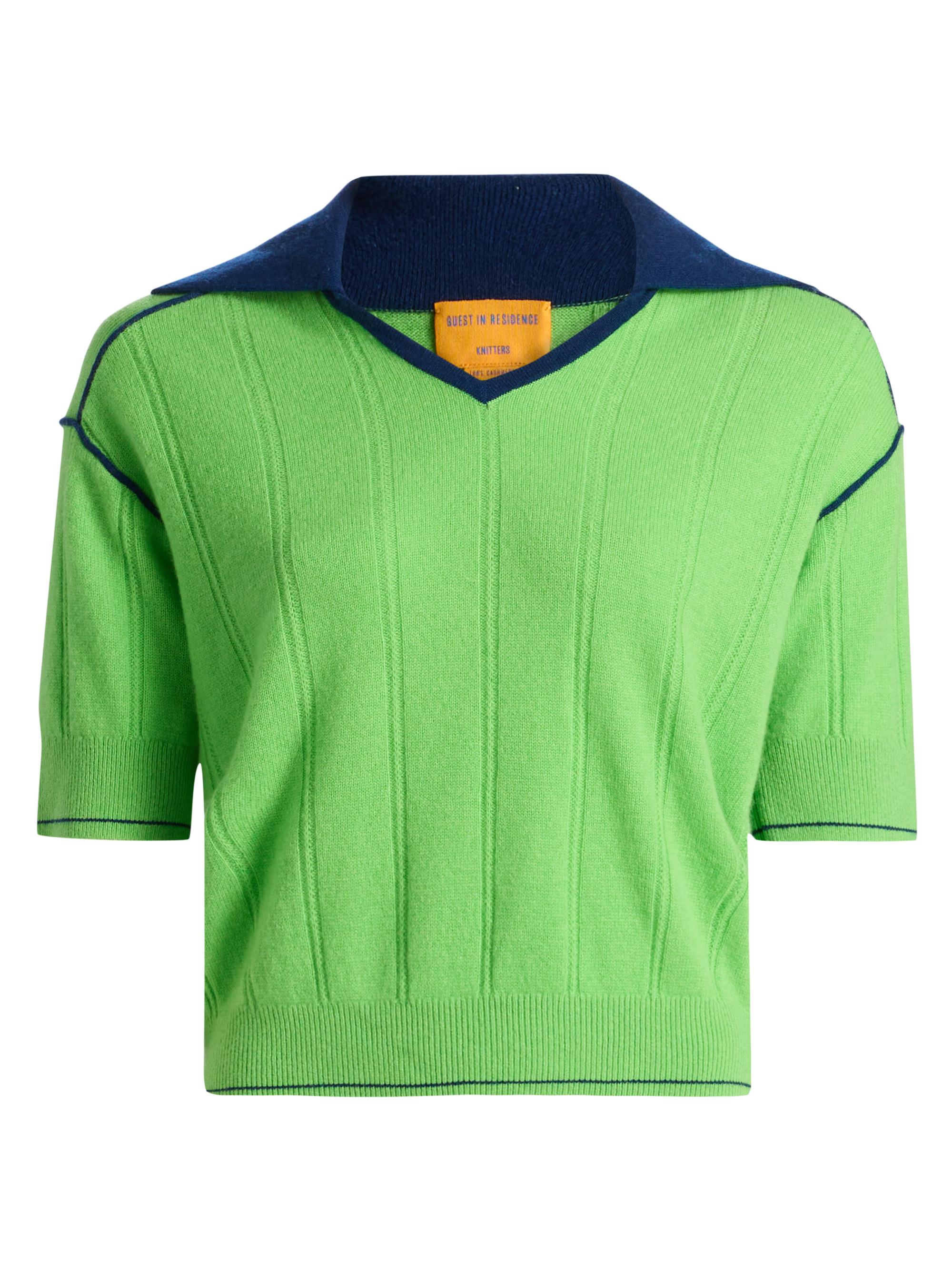 Guest in Residence Women's Pele Cashmere Polo Sweater - Match Point Navy