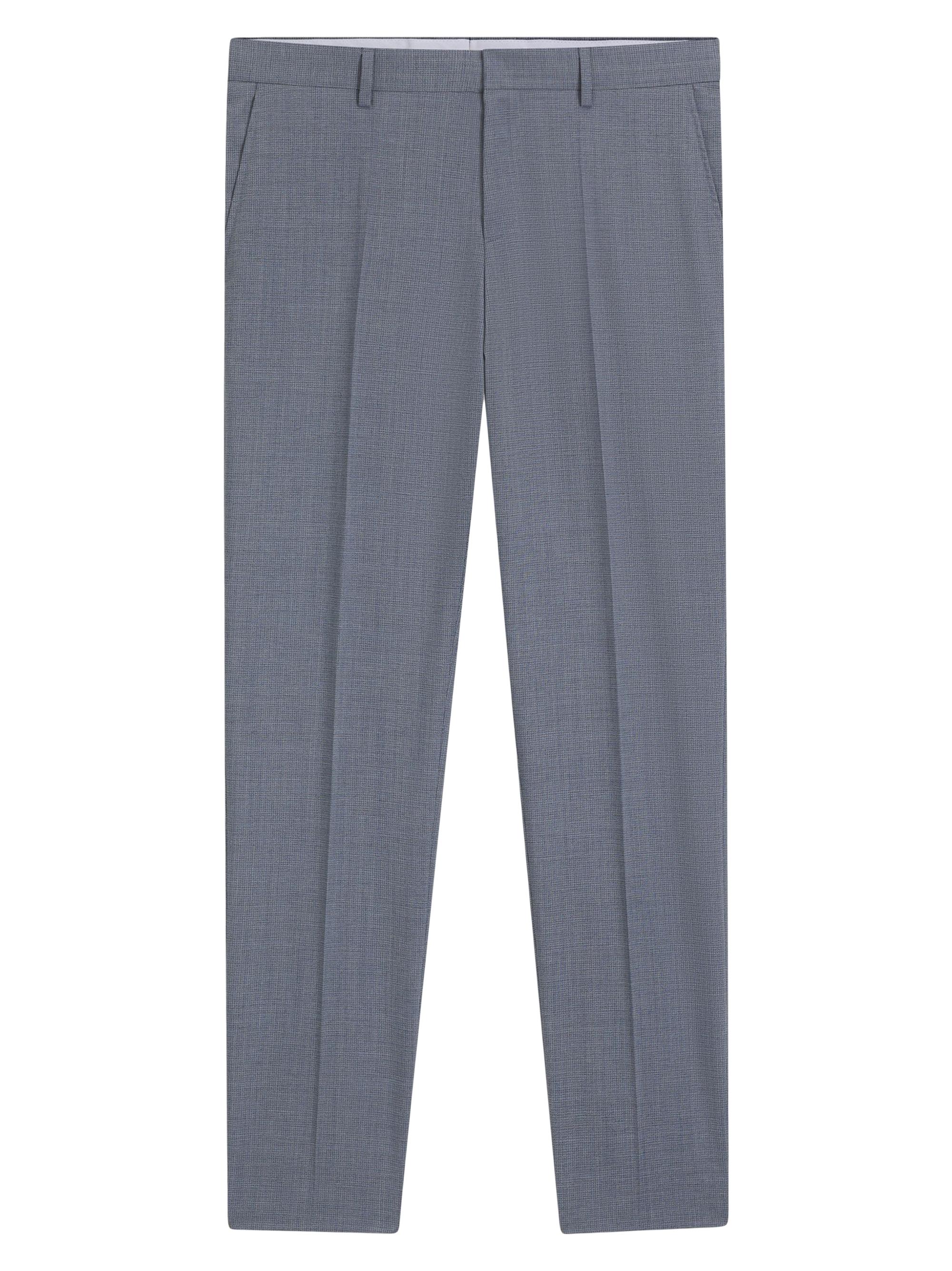BOSS Men's Formal Trousers in a Virgin Wool Blend - Open White