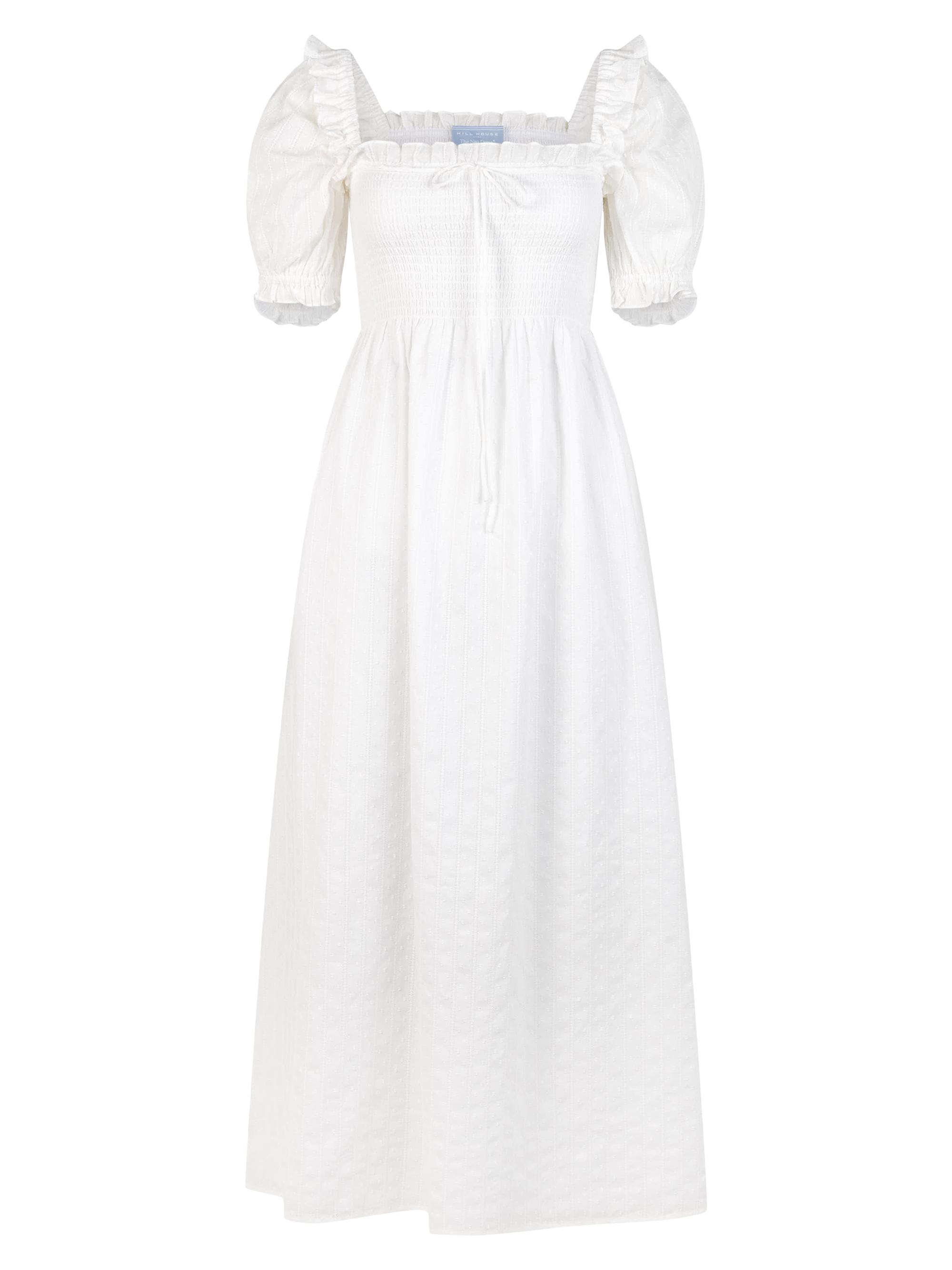 Hill House Home Women's The Scarlett Nap Dress - White Linear