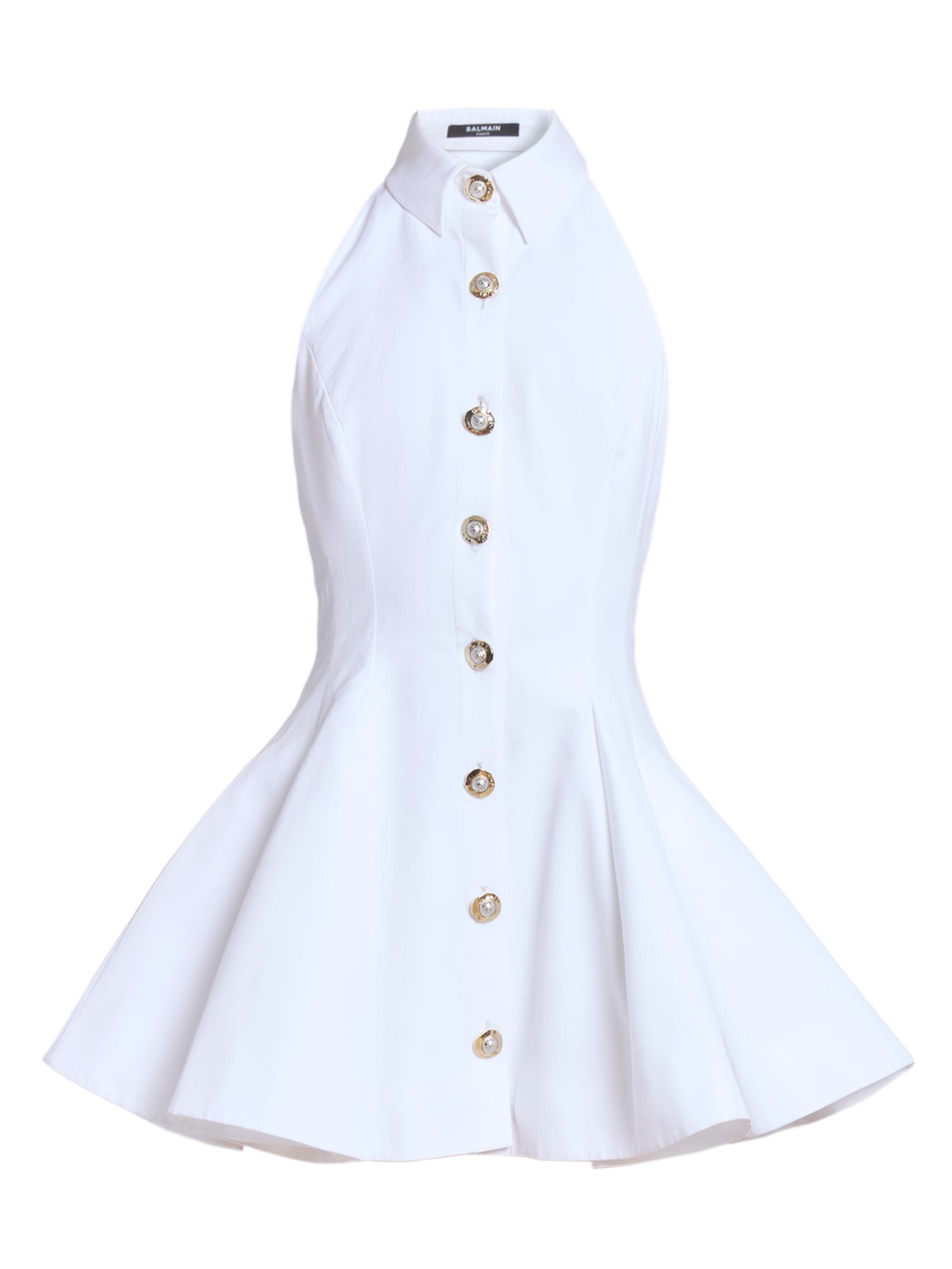 Bronx and Banco Catalina Ruffled Satin Minidress | Saks Fifth Avenue