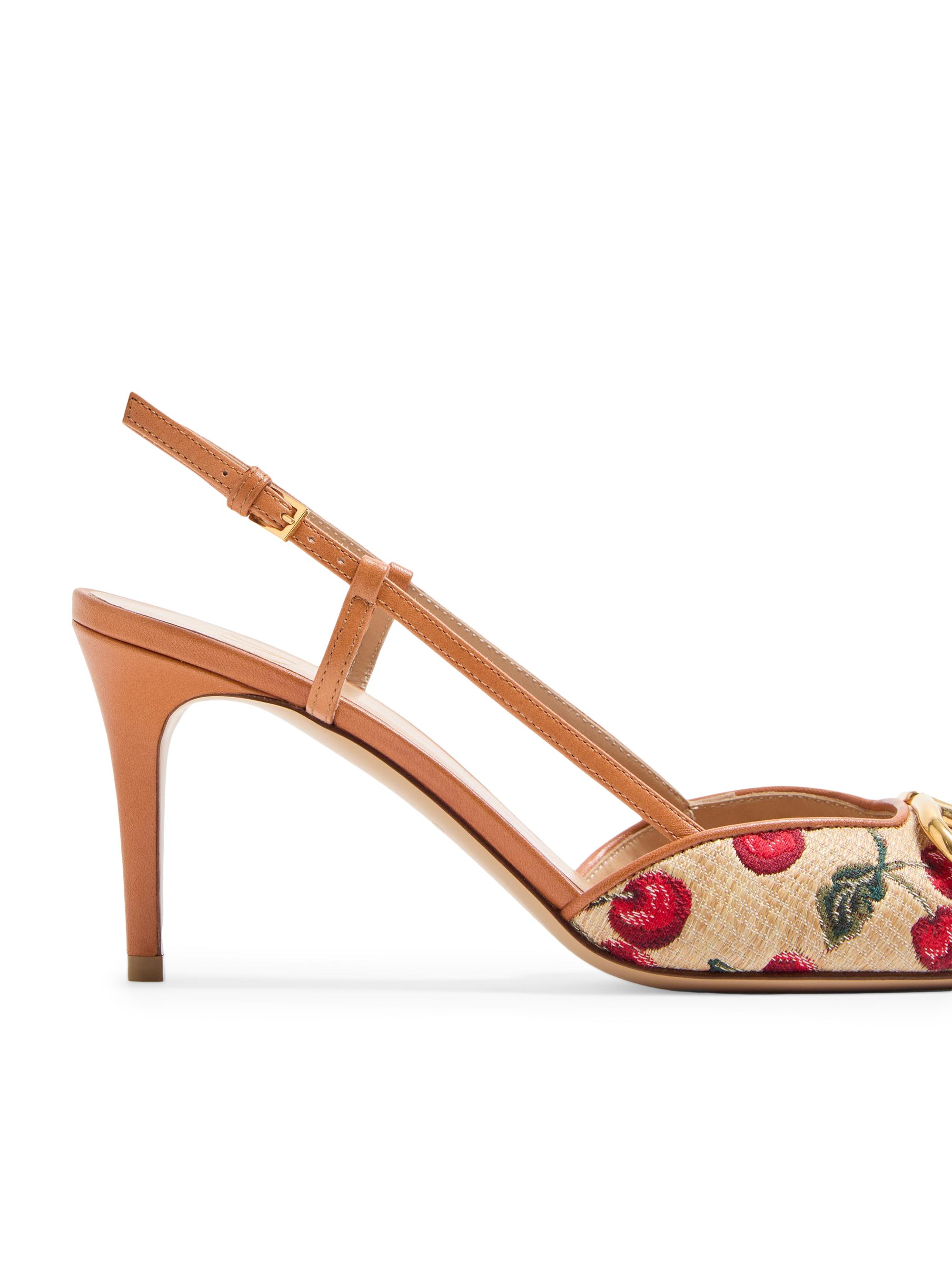 Valentino Garavani VLogo Signature Slingback Pumps 80MM | Saks