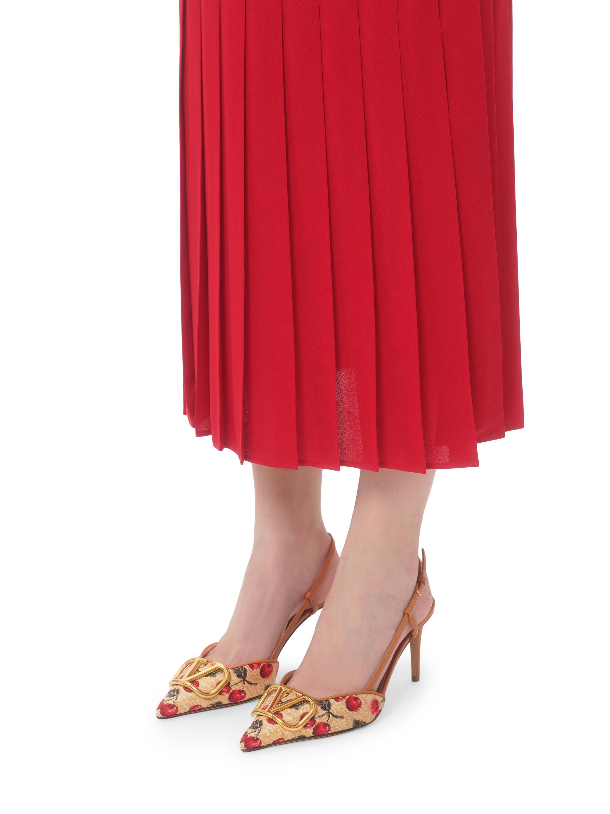 Valentino Garavani VLogo Signature Slingback Pumps 80MM | Saks