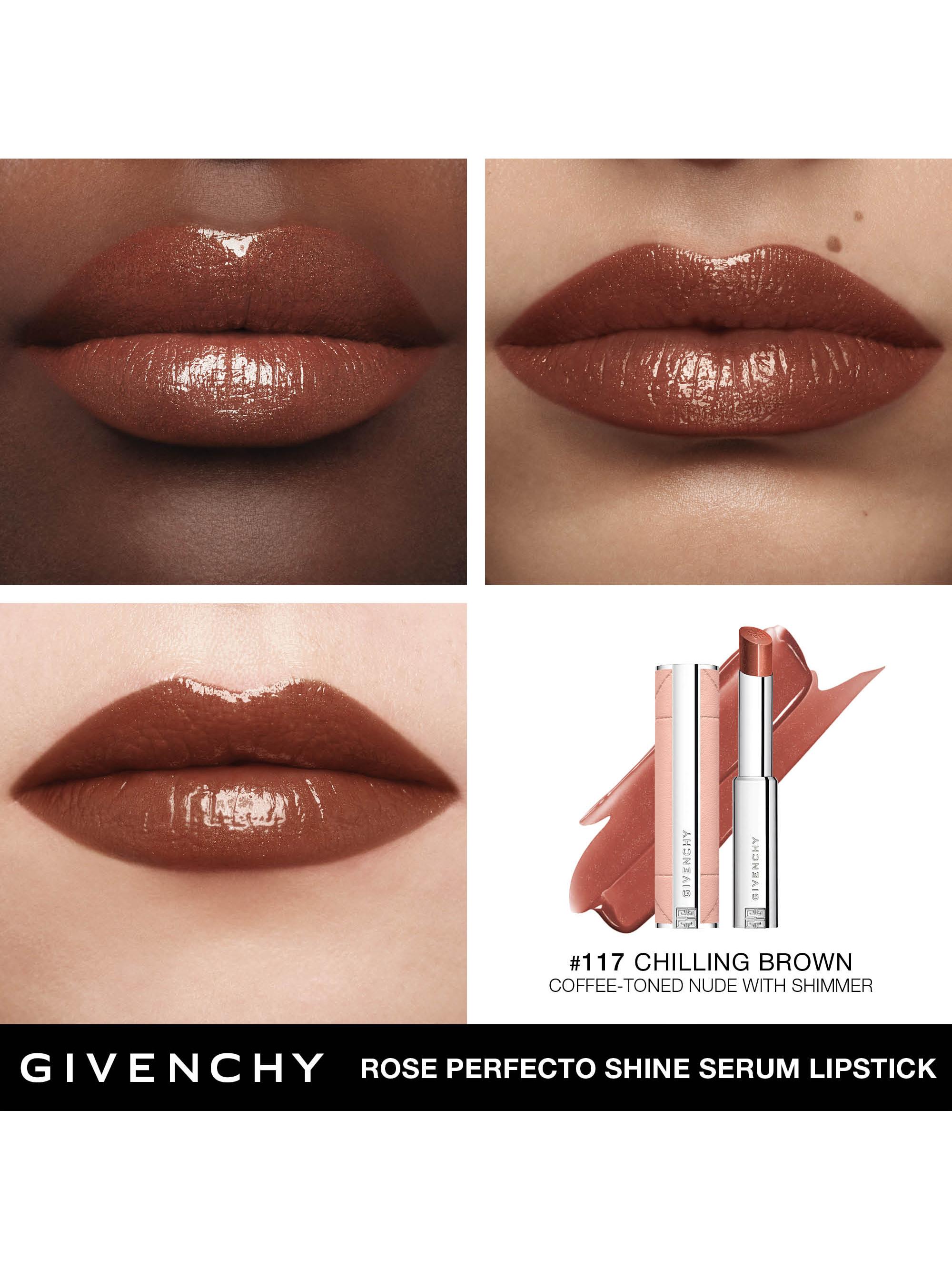 GIVENCHY キュロット　カフェブラウン Givenchy Rose Perfecto Shine Serum Lip Oil Stick | Saks Fifth Avenue
