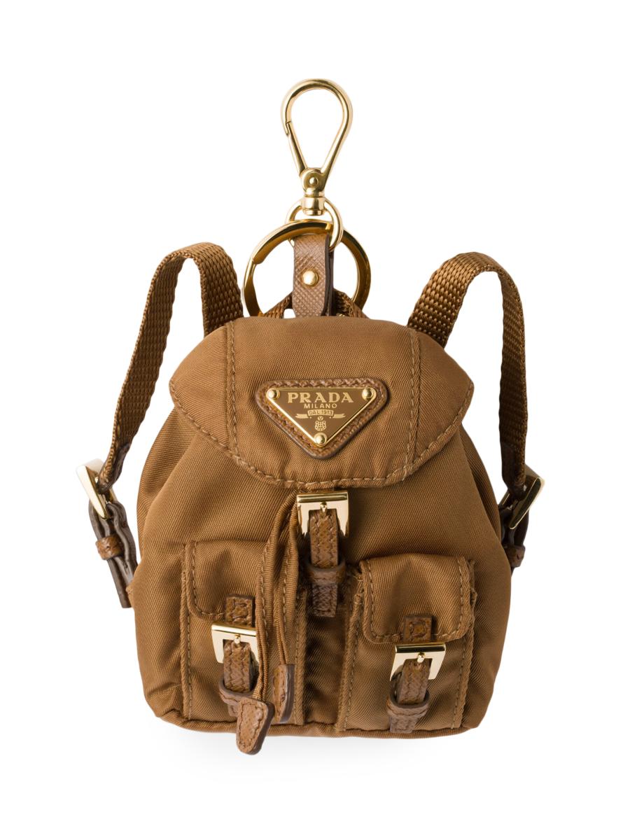 【上品な可愛さ】PRADA Mini IconRe-Nylon バッグチャーム Prada Mini Icon Re-Nylon Bag Charm | Saks Fifth Avenue