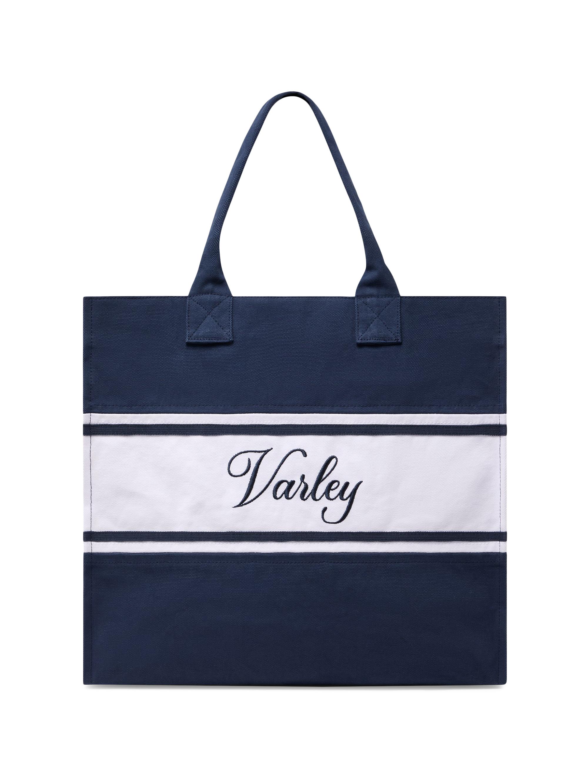 Varley Women's Foeburn Market Tote Bag - Blue Nights White