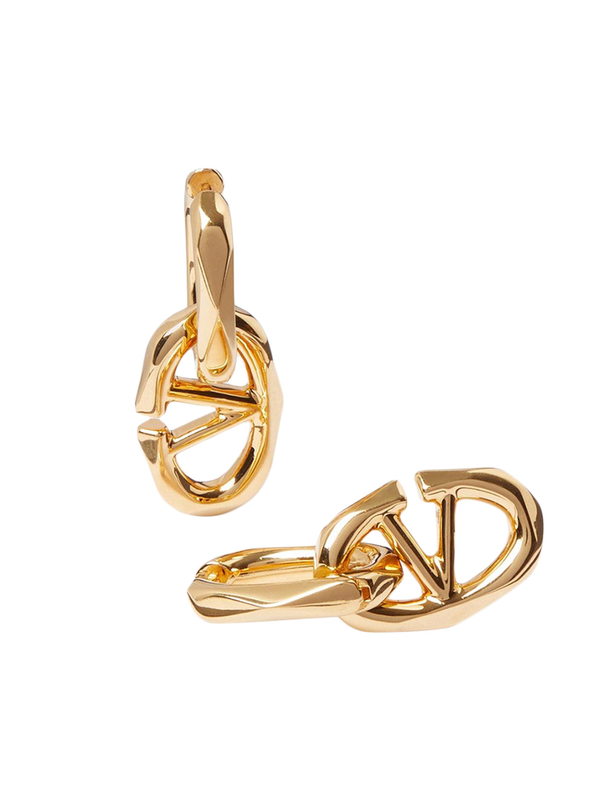 Valentino Garavani Women's Vlogo Boldies Metal Earrings - Gold