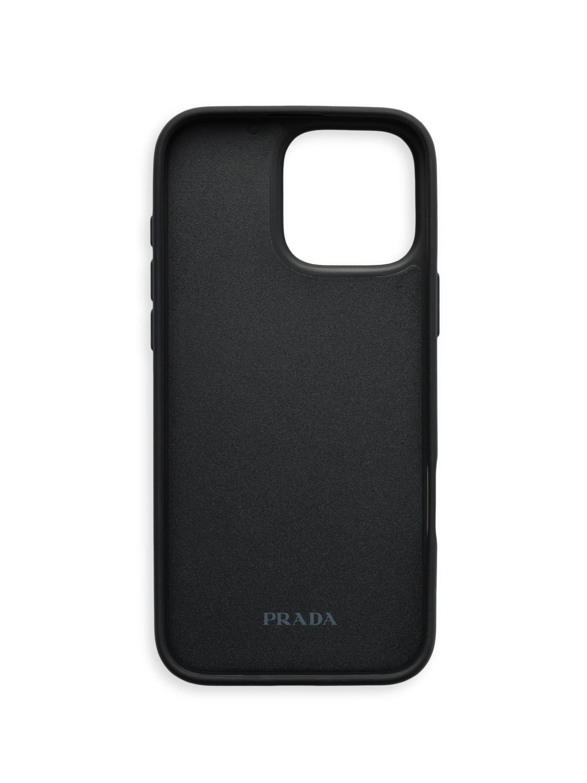 Prada Saffiano Leather Case For Iphone 16 Pro Max | Saks Fifth Avenue