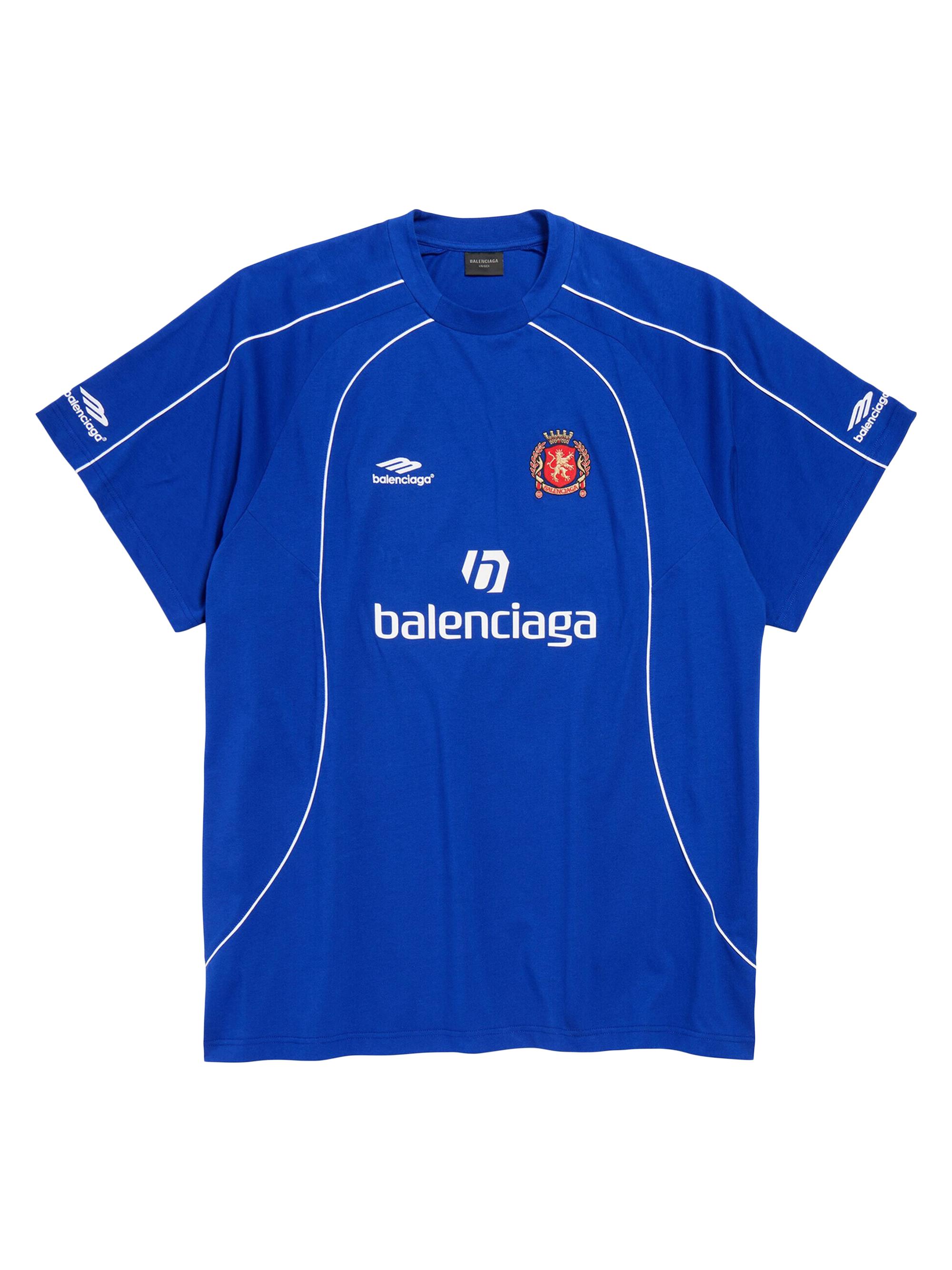 Balenciaga Soccer Oversized T-Shirt | Saks Fifth Avenue