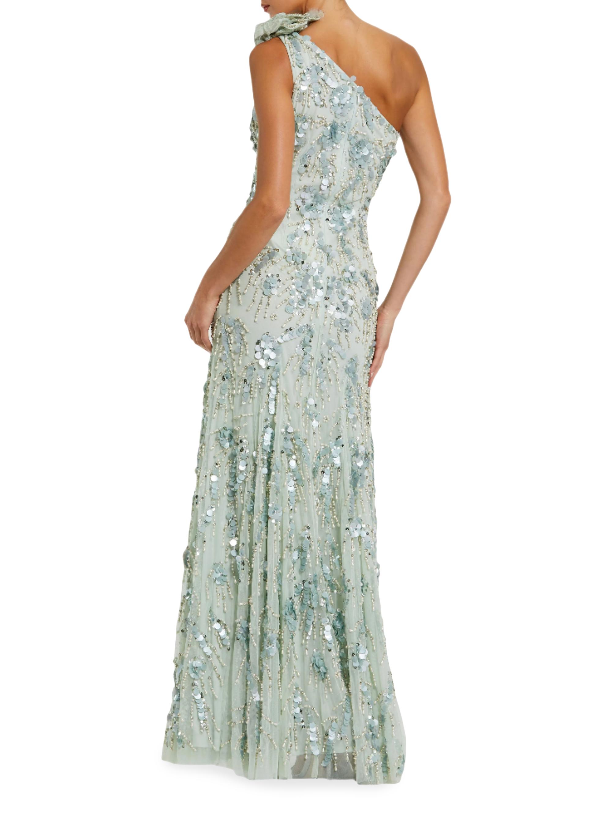 open lace back dress Stormy Prom Dress One Shoulder Trumpet/Mermaid Long Prom Dresses With Slit