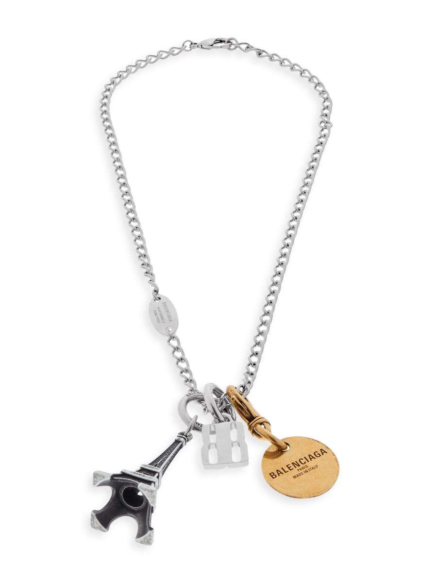 Balenciaga Carousel Eiffel Collector Necklace | Saks Fifth Avenue