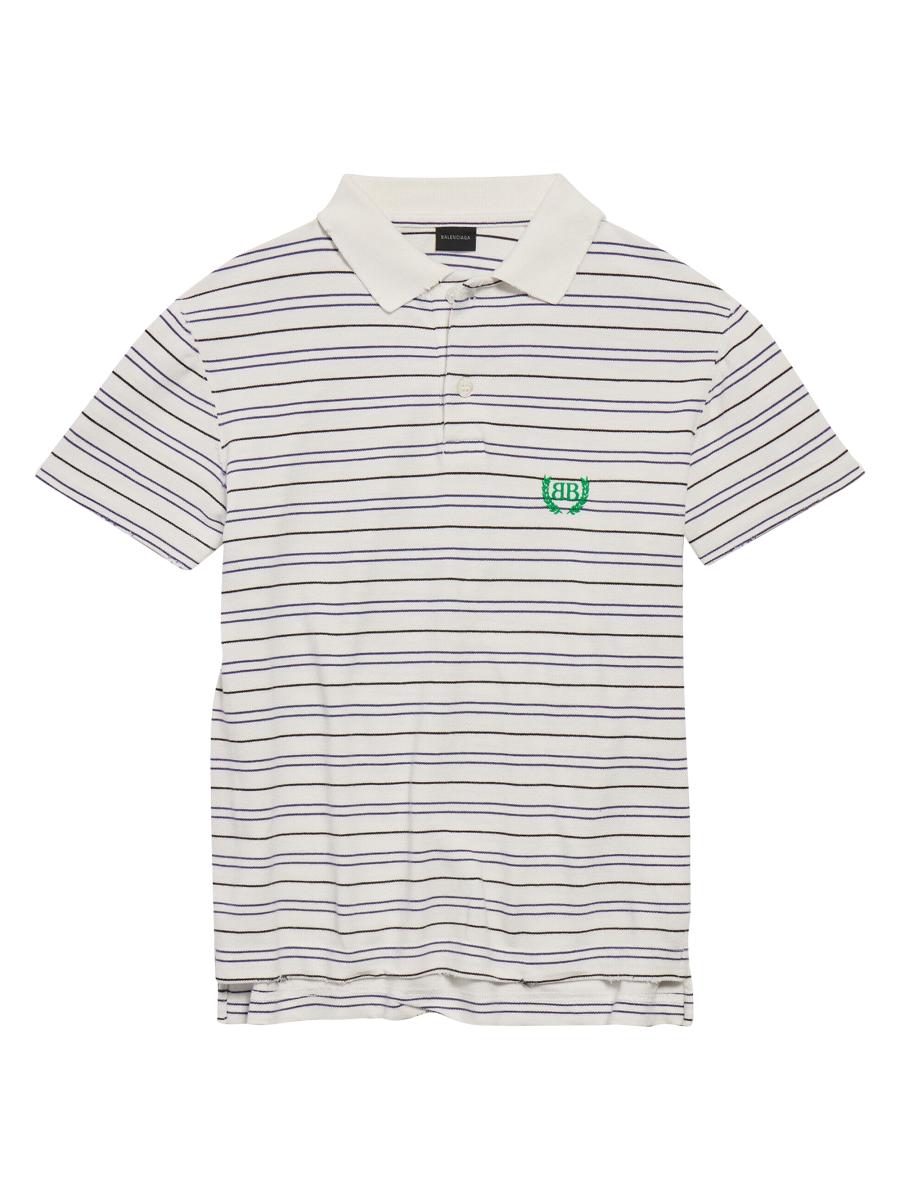 Balenciaga Laurel Classic Fitted Polo Shirt | Saks Fifth Avenue
