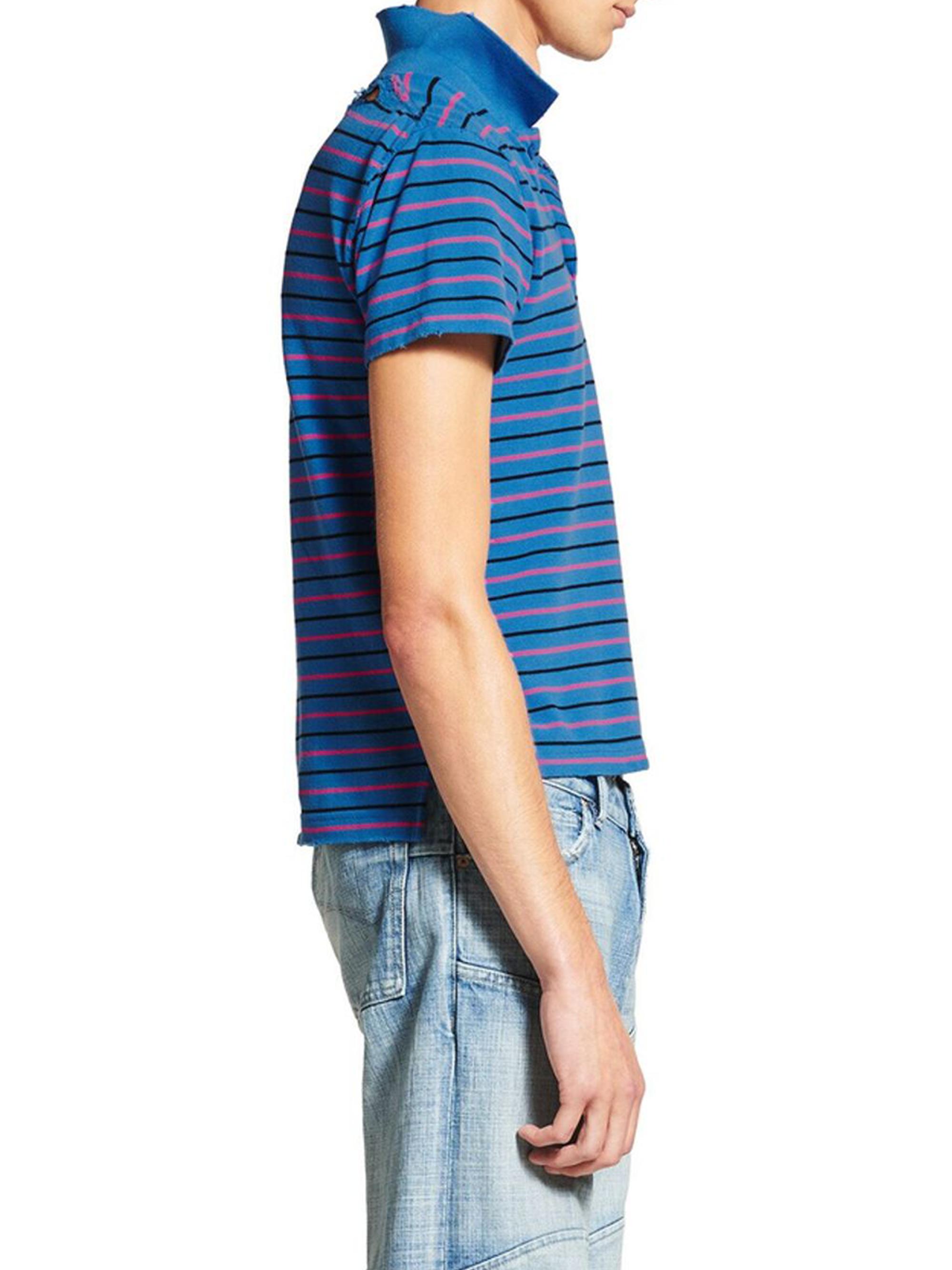 トップス BALENCIAGA 25Summer Laurel Classic Polo Men's Laurel Classic Short Sleeve Regular Polo in Faded