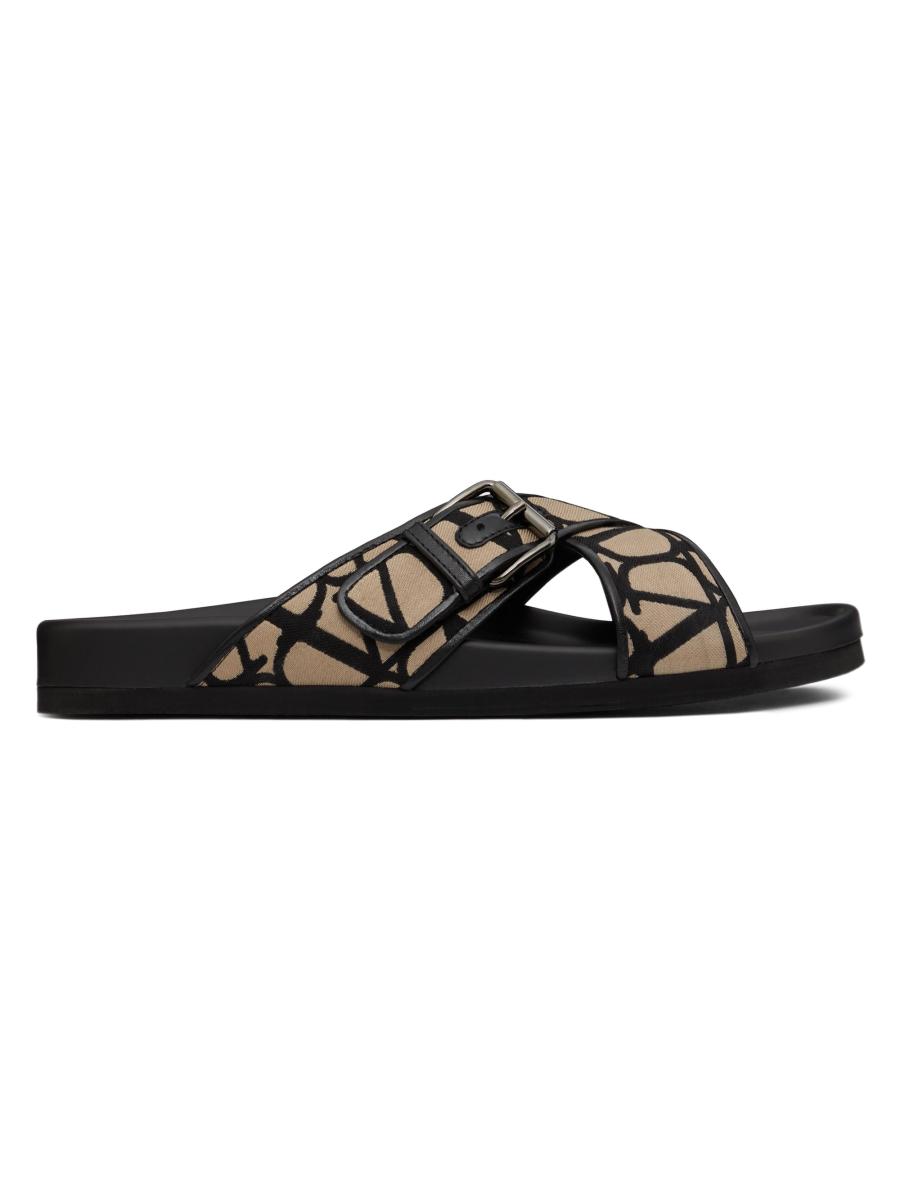 サンダル・ミュール VALENTINO GARAVANI FUSSFRIEND SLIDE SANDALS Valentino Garavani Fussfriend Slide Sandals | Saks Fifth Avenue