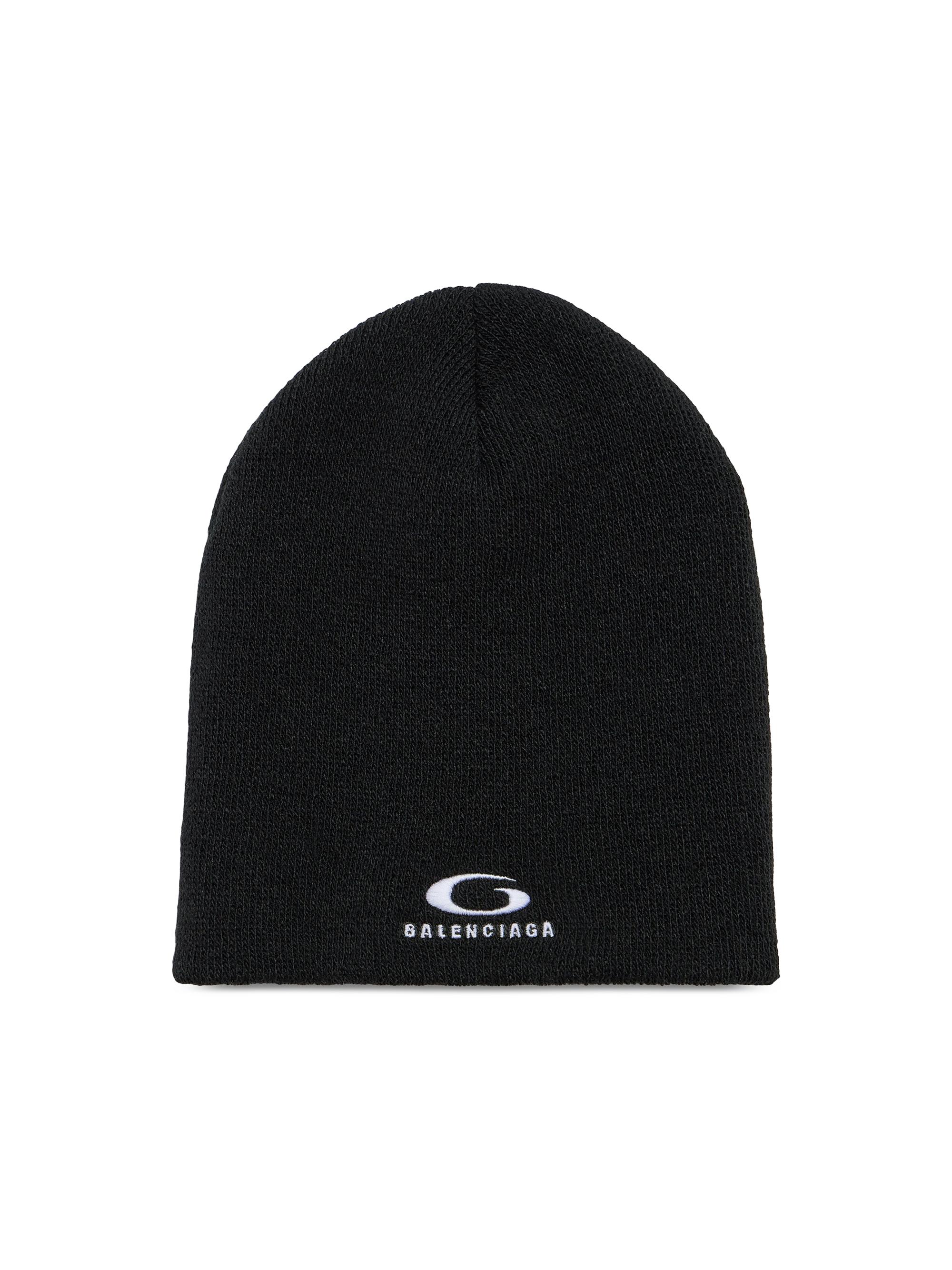 Balenciaga Men's Loop Sports Icon Beanie - Black