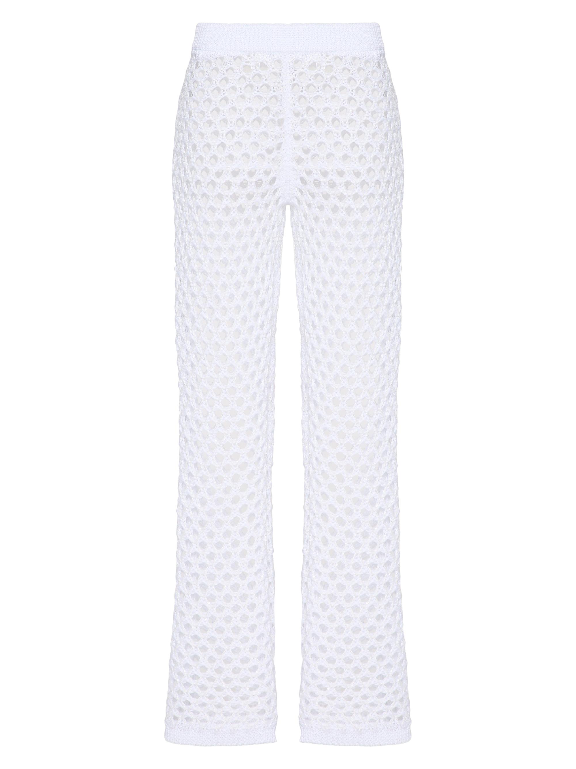 Valentino Garavani Women's Viscose, Lurex and Sequin Pants - White