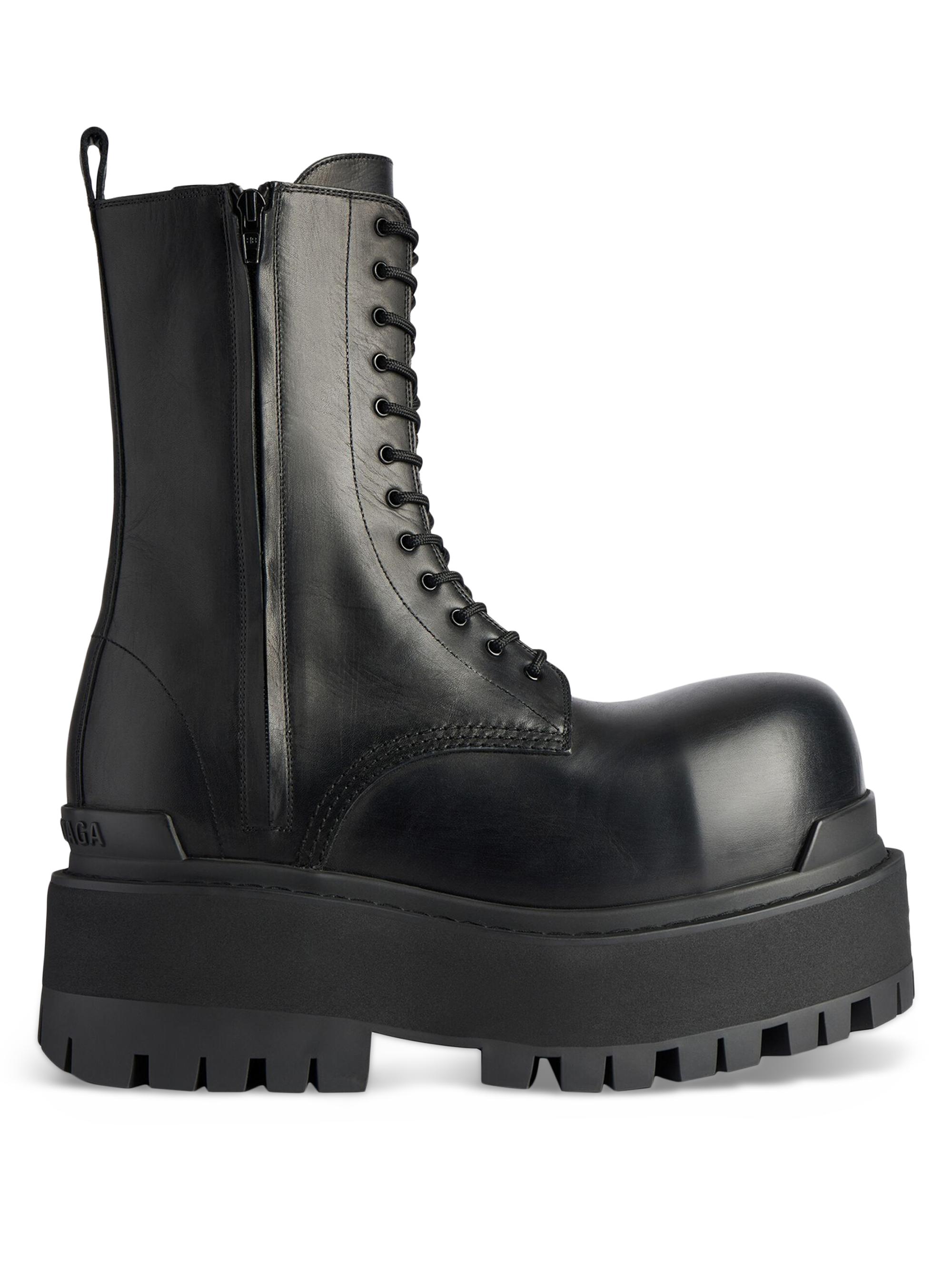 Balenciaga Combat Strike 20MM Boots | Saks Fifth Avenue