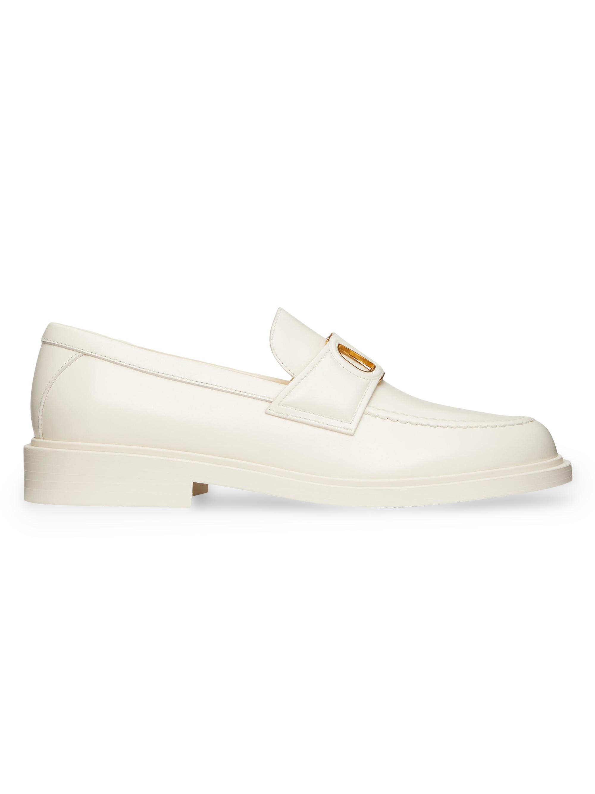 Valentino Garavani Women's VLogo Signature Calfskin Loafers -