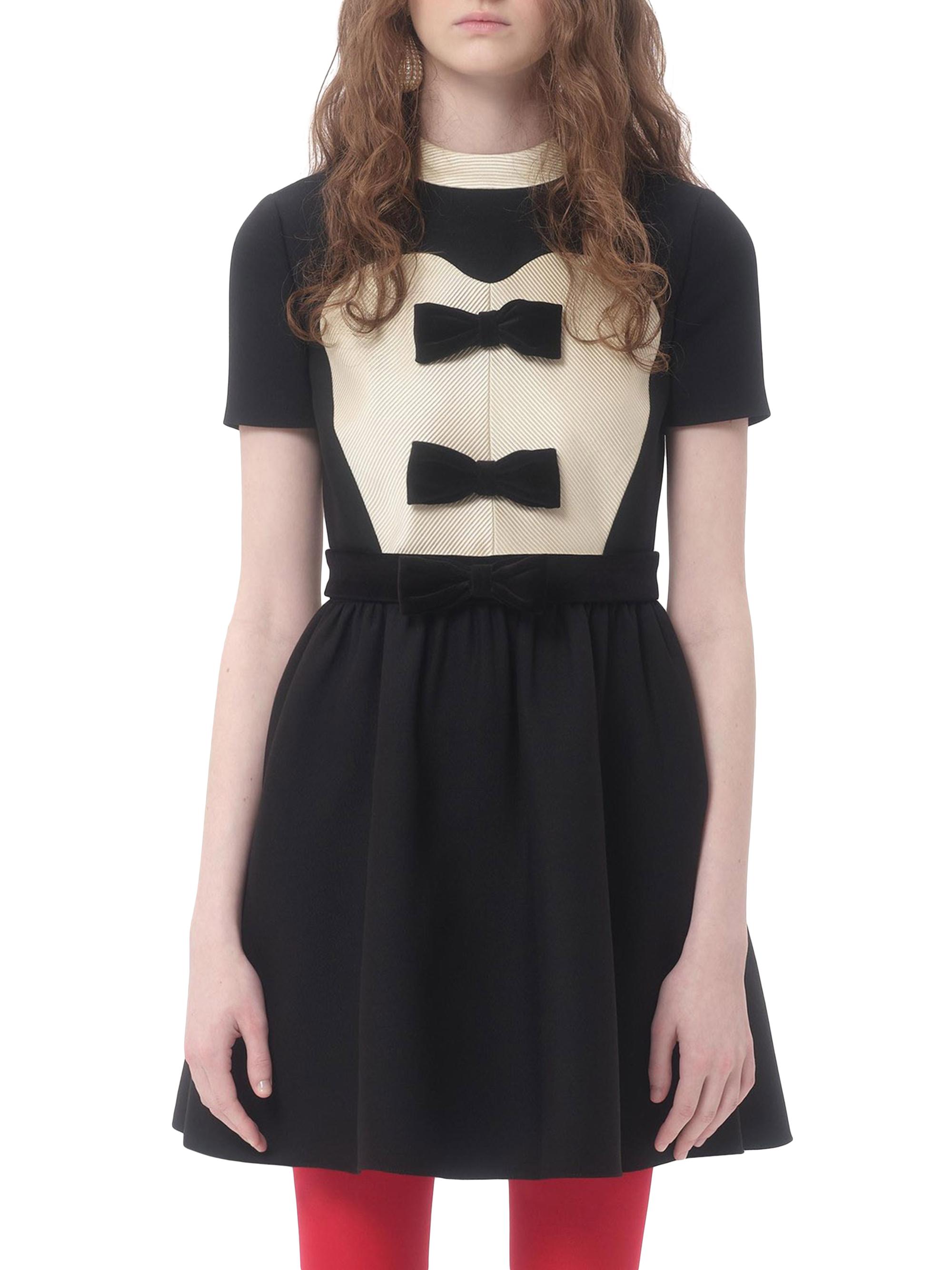 Valentino Garavani Crepe Couture Short Dress | Saks Fifth Avenue