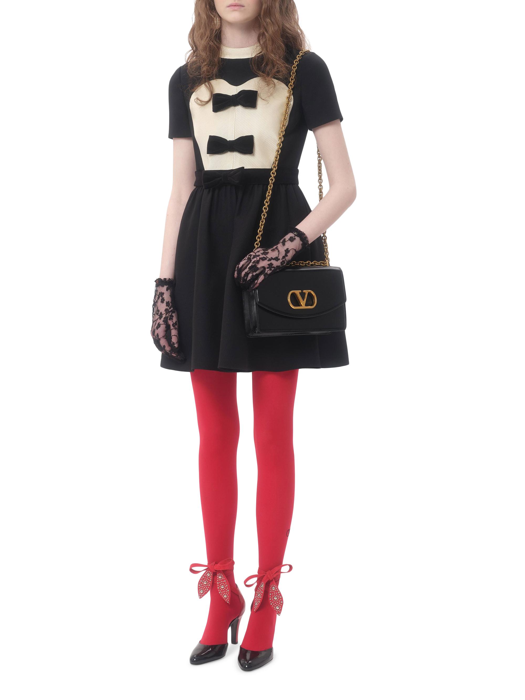 Valentino Garavani Crepe Couture Short Dress | Saks Fifth Avenue