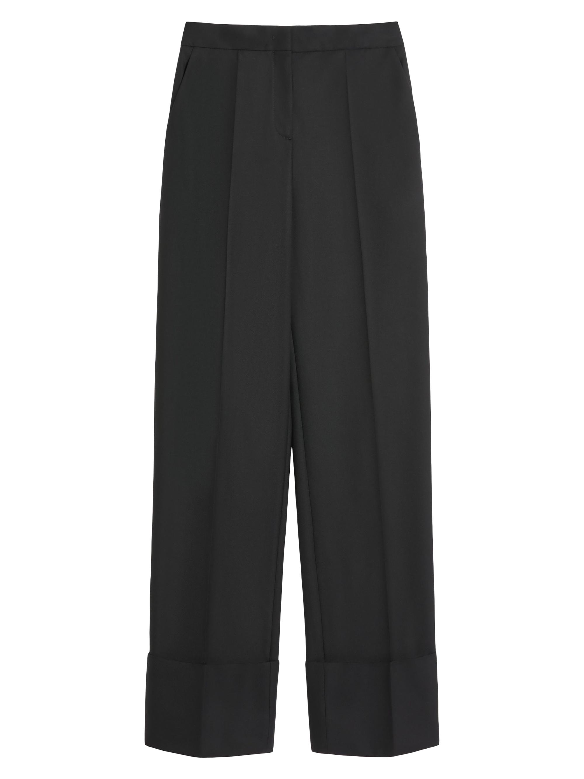 Valentino Garavani Women's Virgin Wool Pants - Black