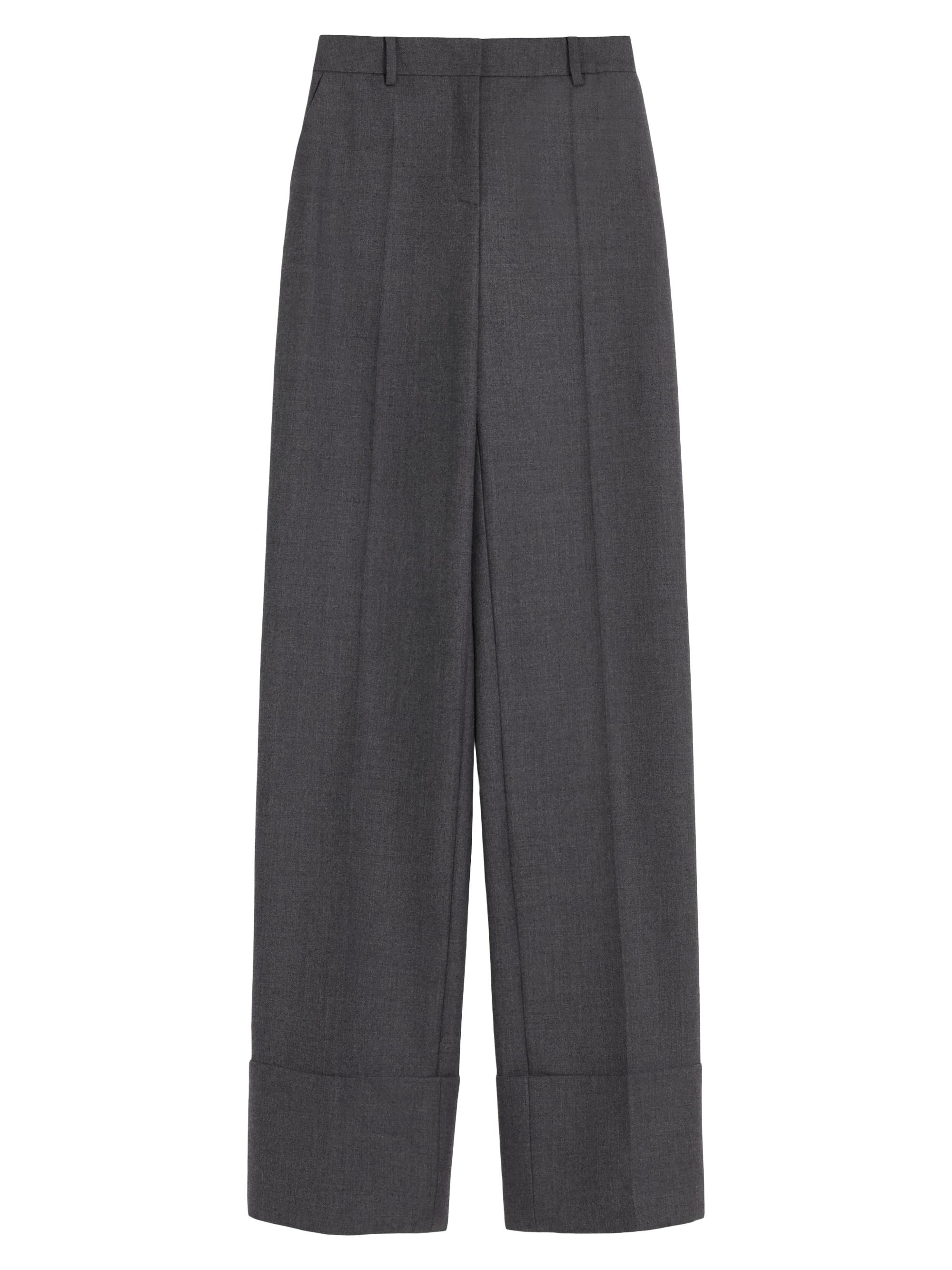 Prada Technical Wool Pants with Belt | Saks Fifth Avenue