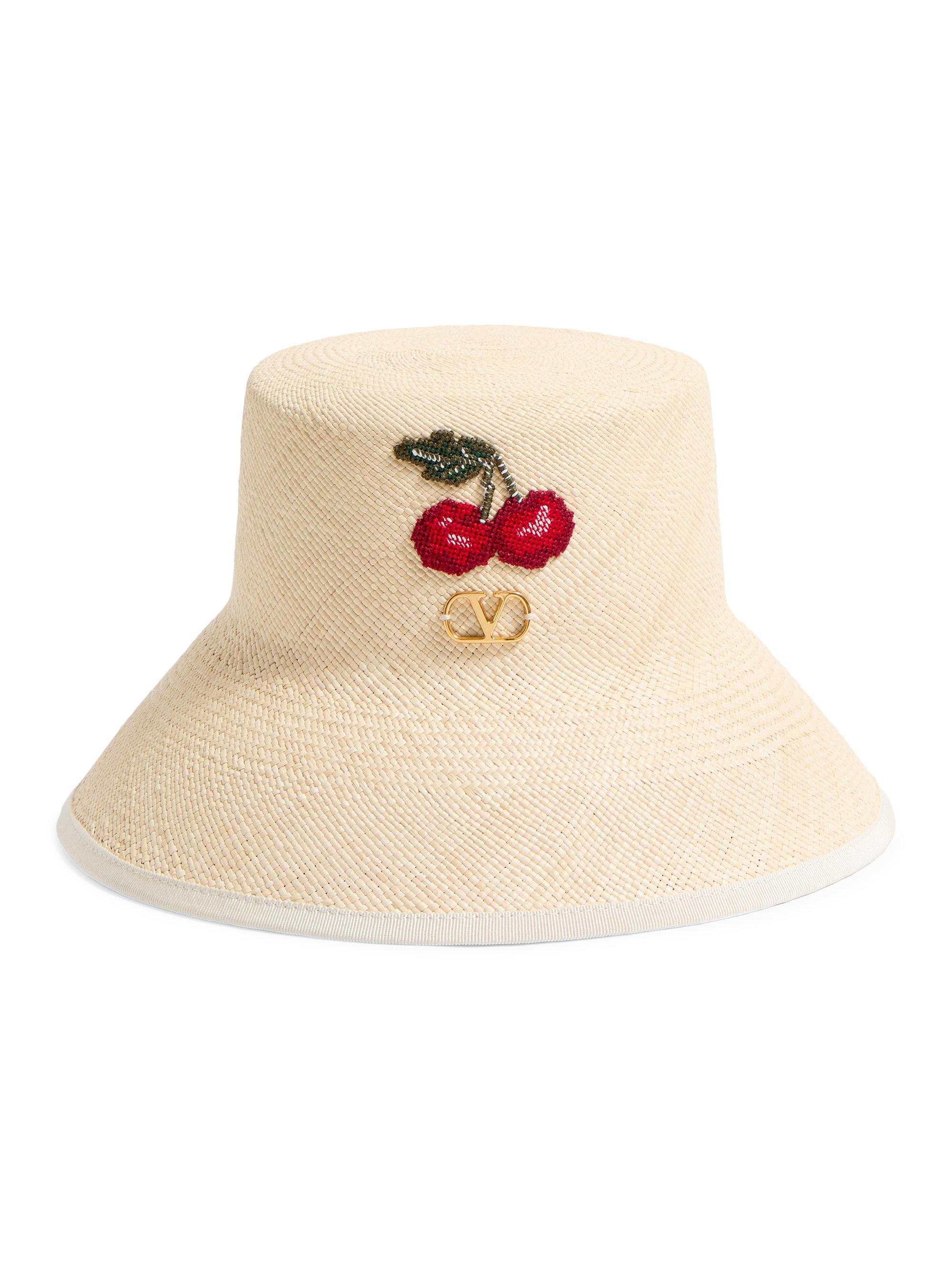 Valentino Garavani VLogo Monogram Canvas Bucket Hat | Saks Fifth