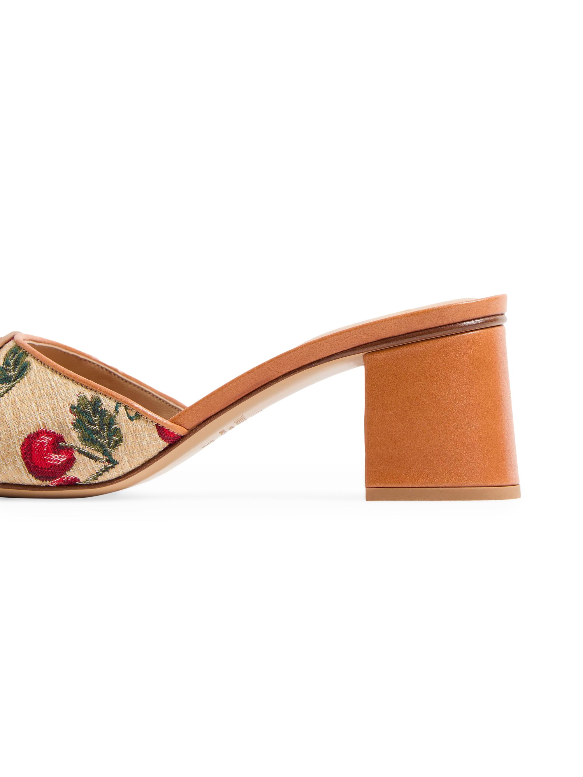 Valentino Garavani VLogo Signature Cherryfic Slide Sandals 60MM