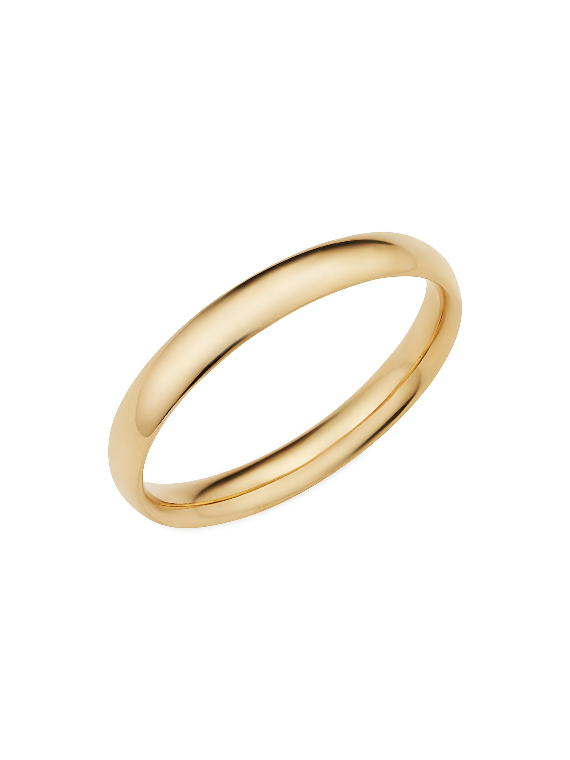 Oradina Women's 14K Yellow Gold Forever Band Ring - Yellow Gold