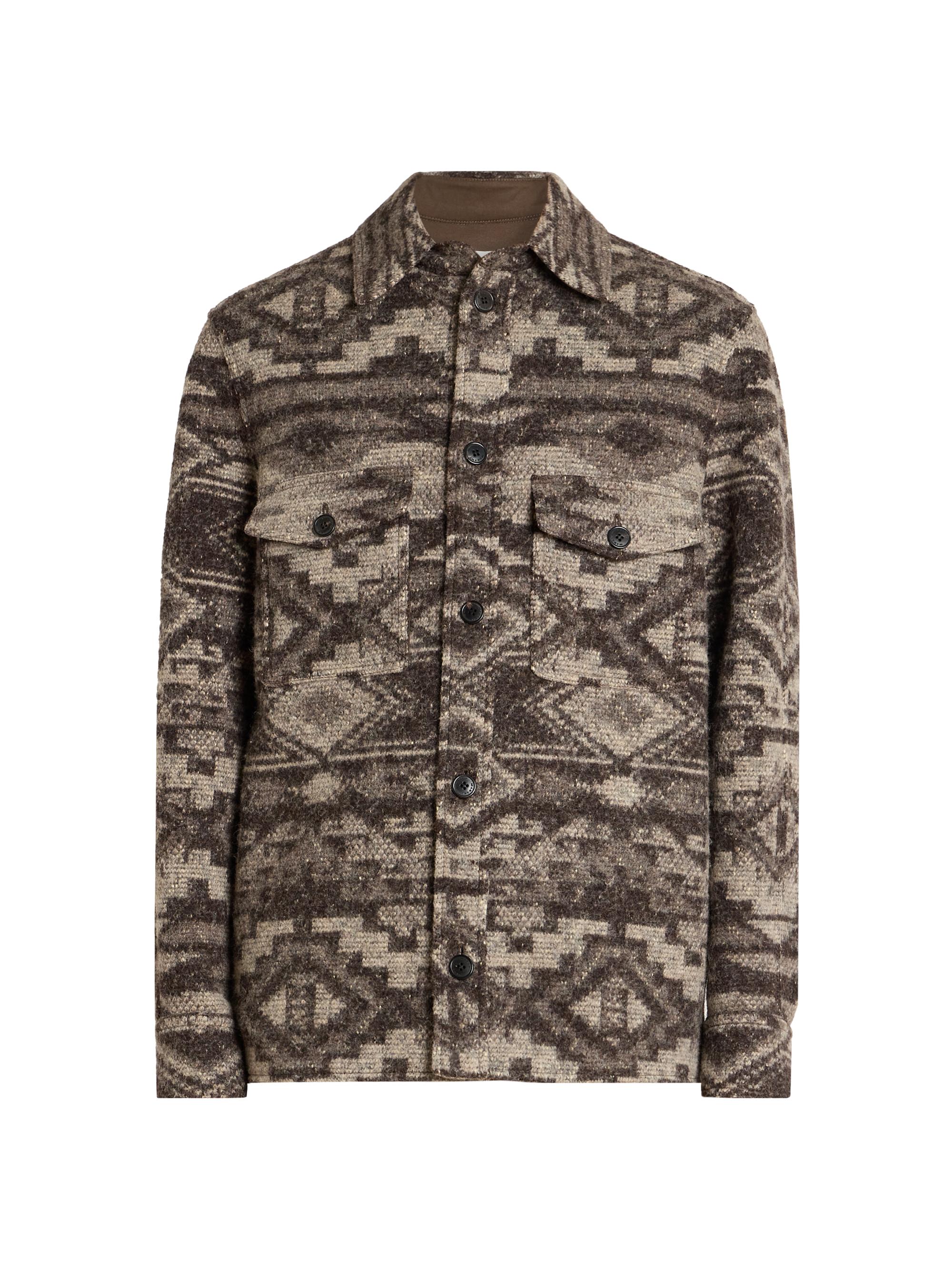Isabel Marant Men's Kervon Virgin Wool Blend Jacket - Dark Brown