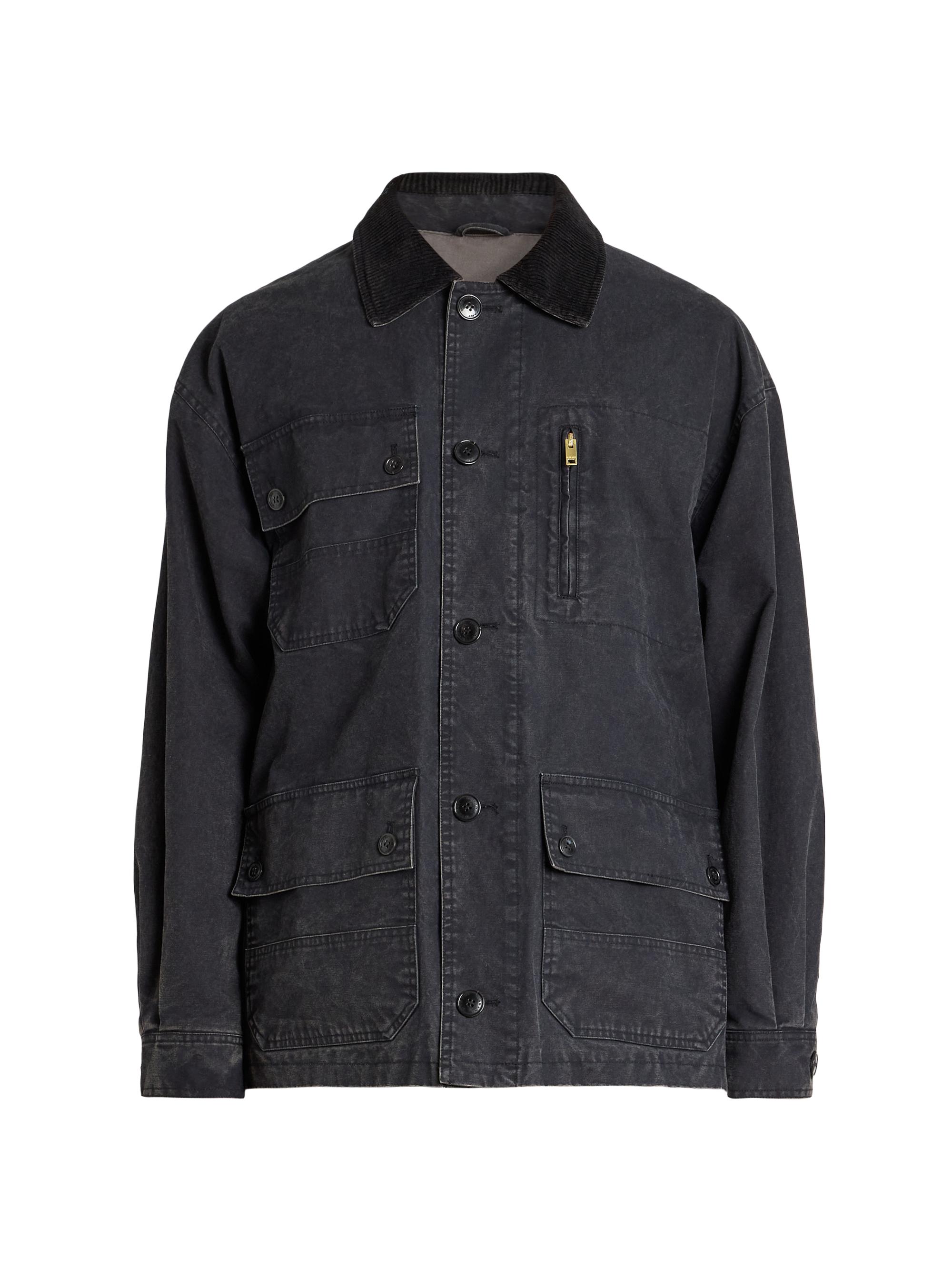 Isabel Marant Men's Travis Faded Denim Jacket - Faded Black