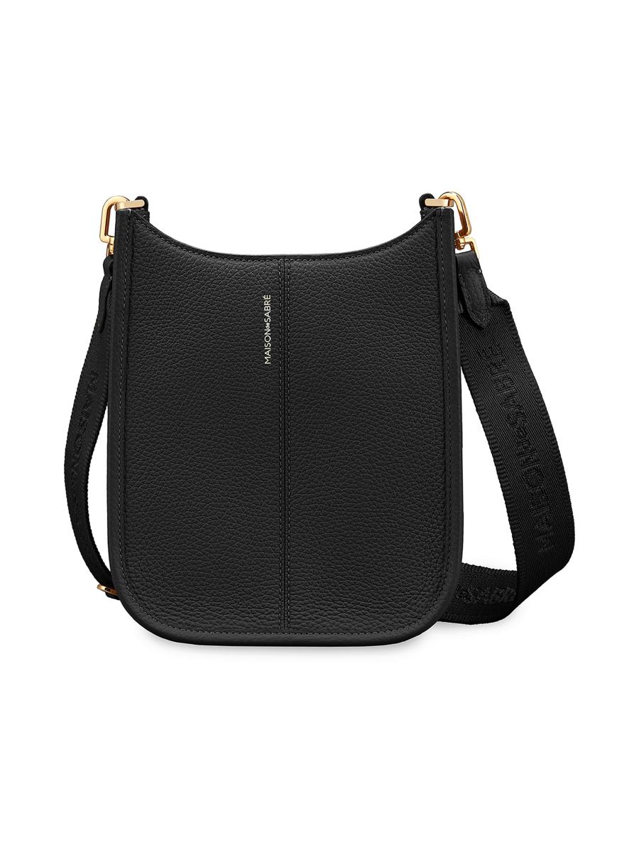 Maison de Sabre Mini Leather Saddle Bag | Saks Fifth Avenue