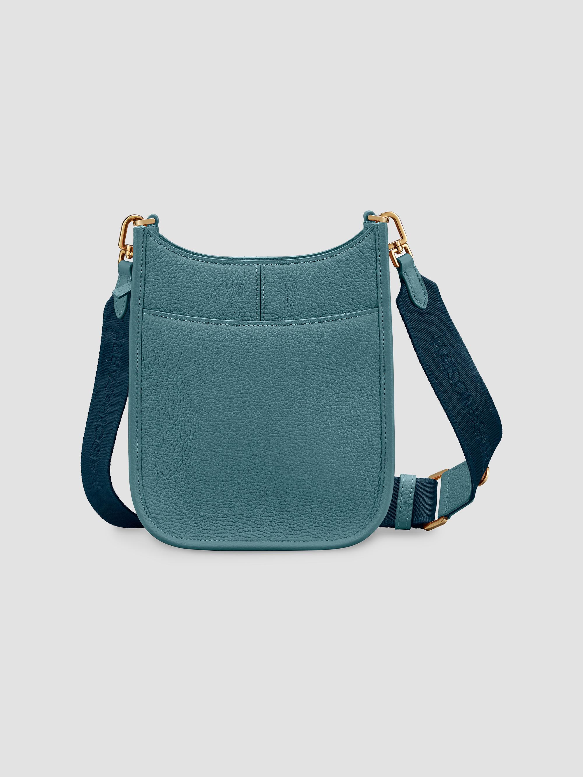 Maison de Sabre Women's Mini Leather Saddle Bag - Bondi Blue | Thumbnail 5