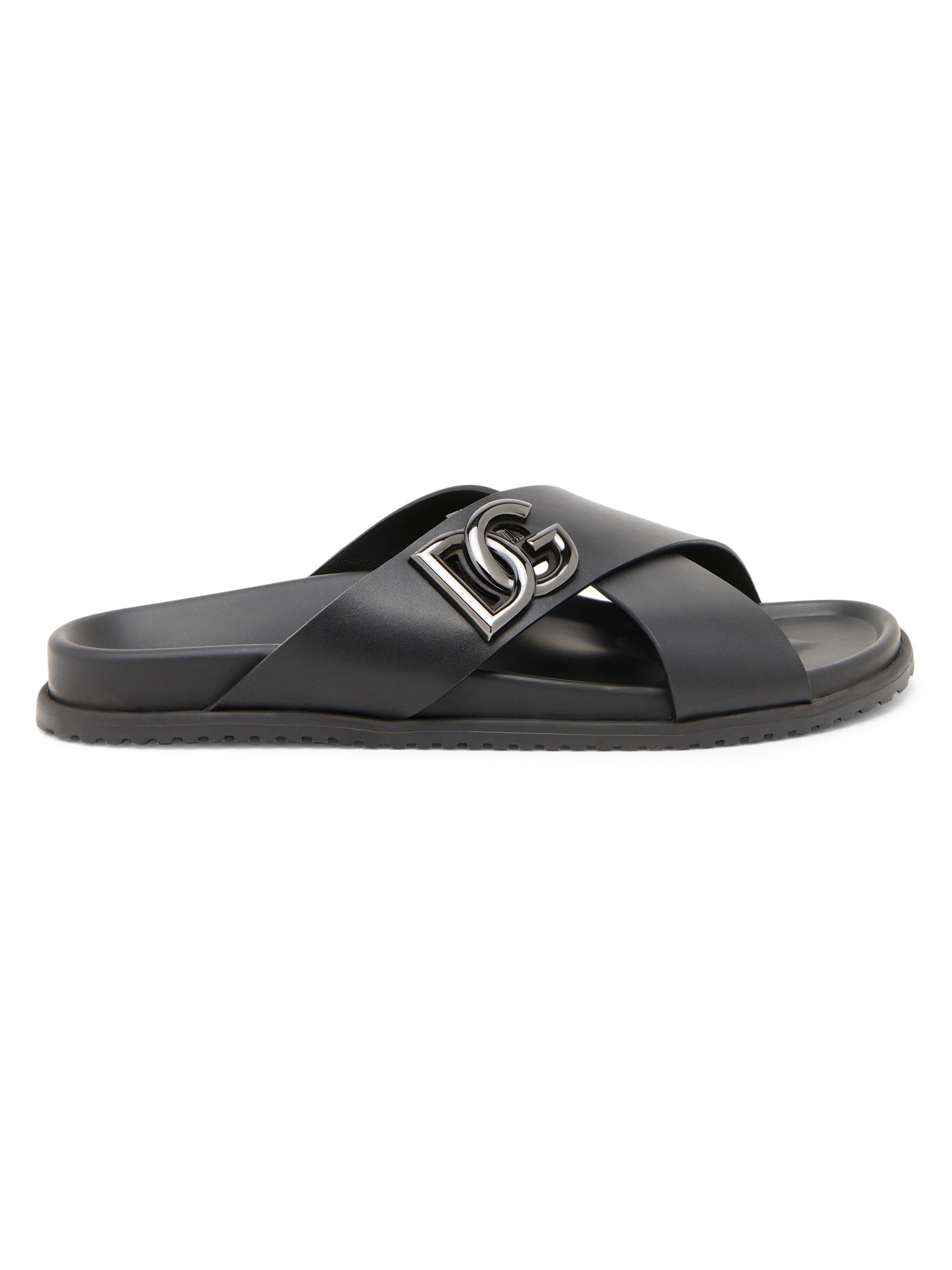 Prada Leather Strap Sandals | Saks Fifth Avenue
