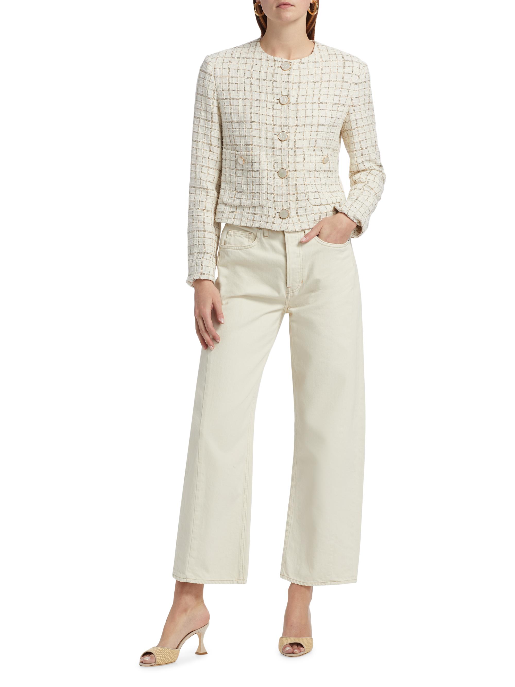 Veronica Beard Andrea Metallic Tweed Jacket | Saks Fifth Avenue