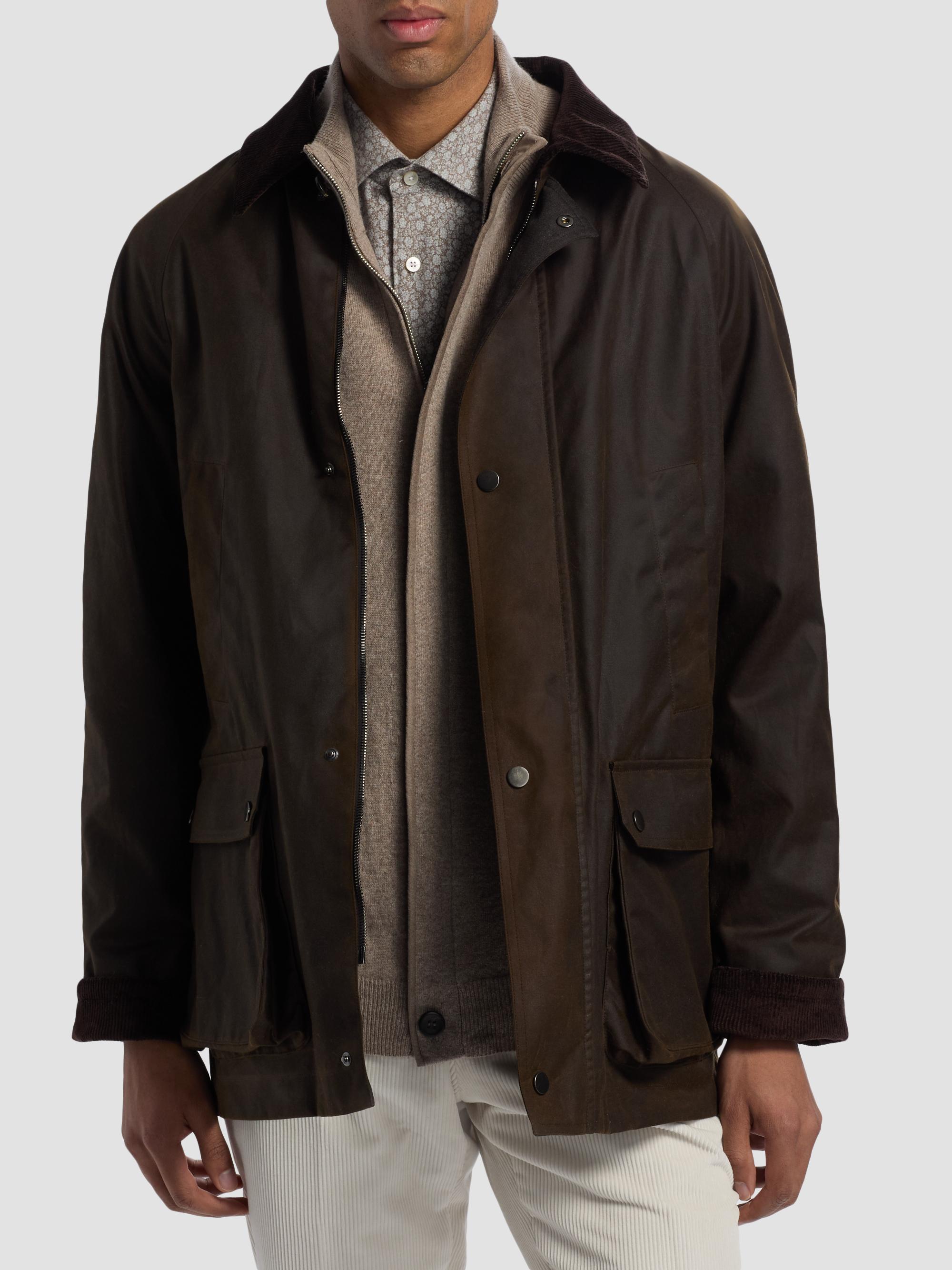 Saks Fifth Avenue COLLECTION British Waxed Cotton Canvas Jacket