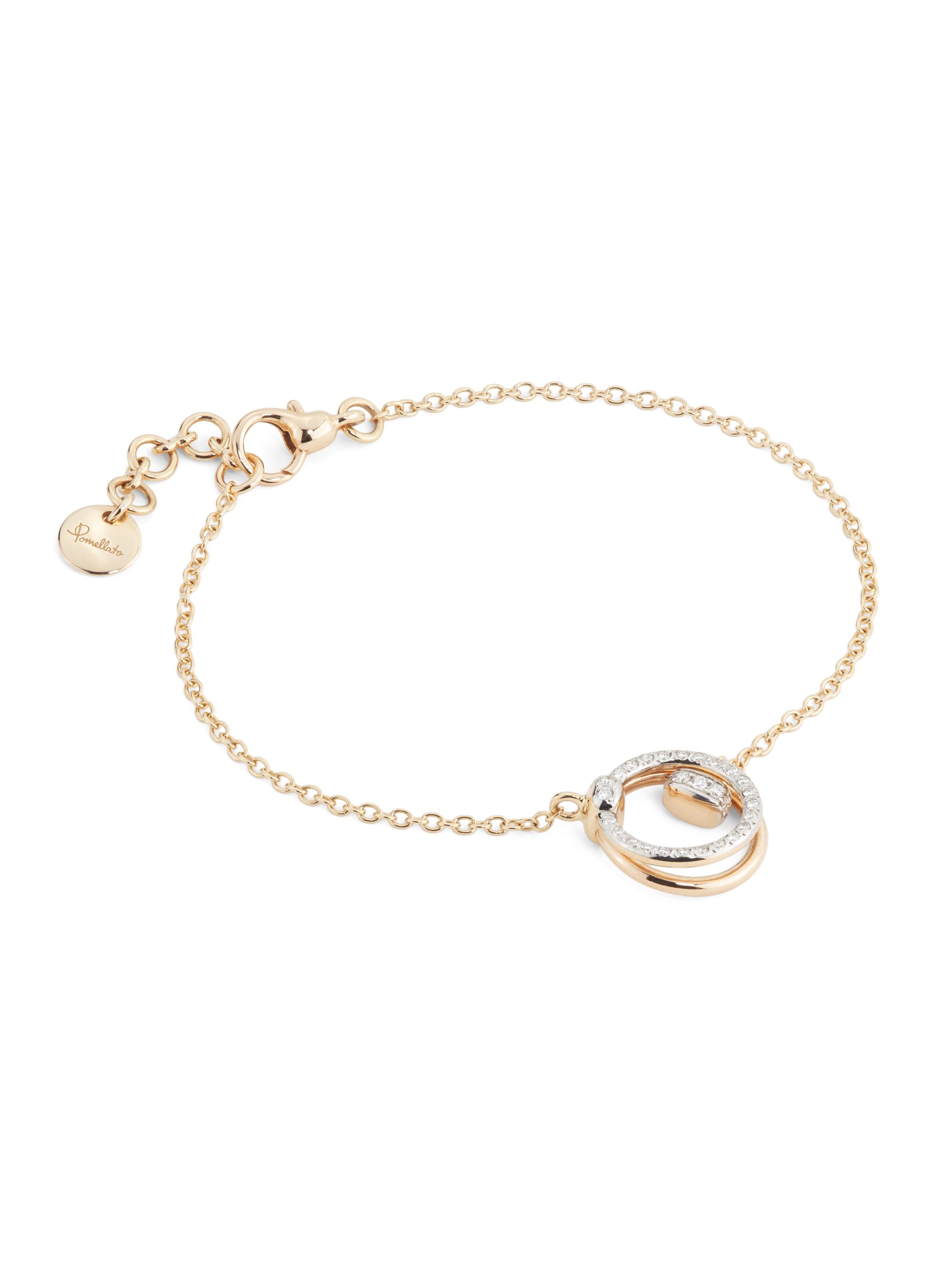 Pomellato Women's  Together 18K Rose Gold & 0.20 TCW Diamond Bracelet - Rose Gold