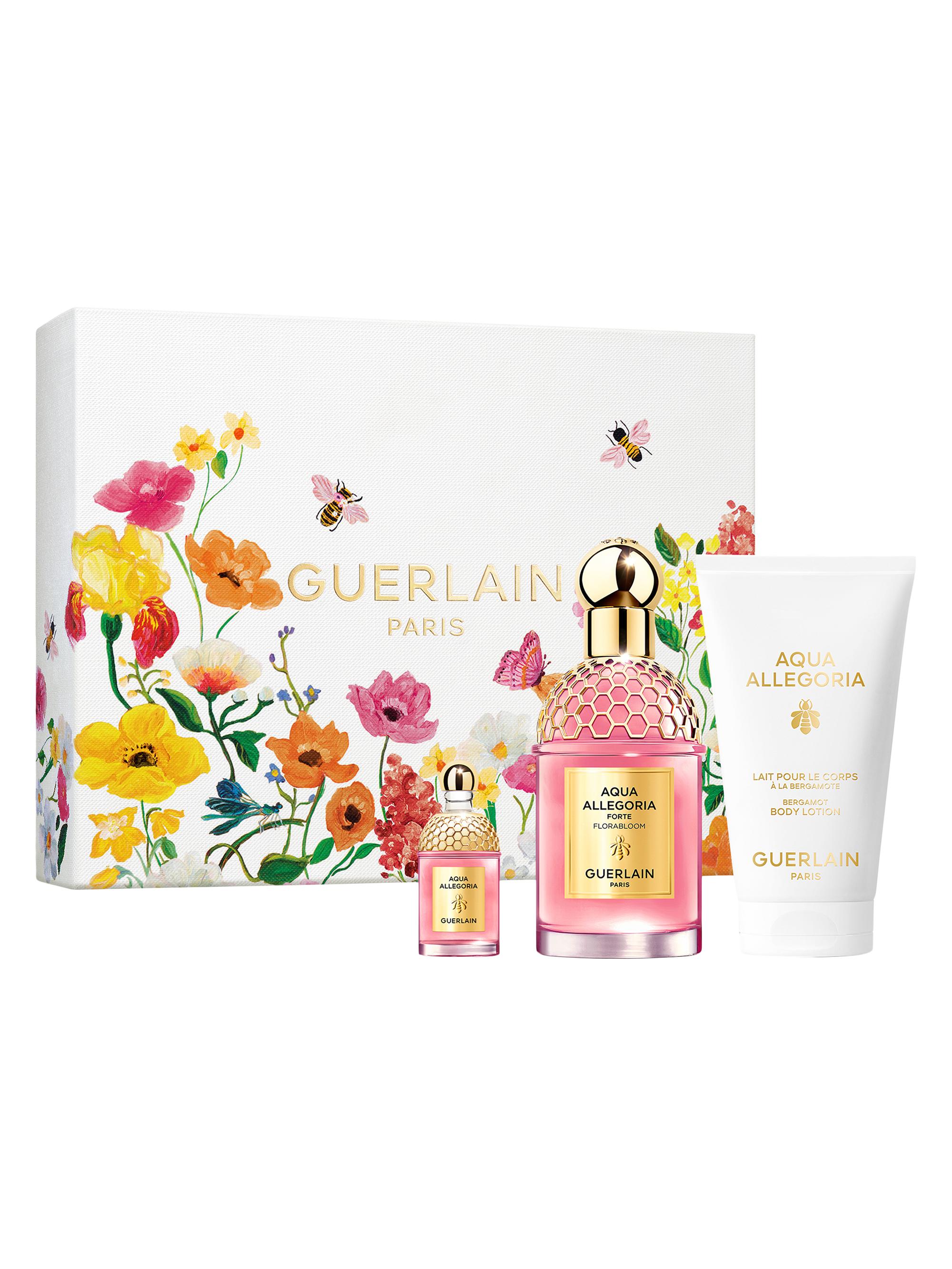 GUERLAIN Women's Aqua Allegoria Forte Florabloom Eau de Parfum 3-Piece Gift Set