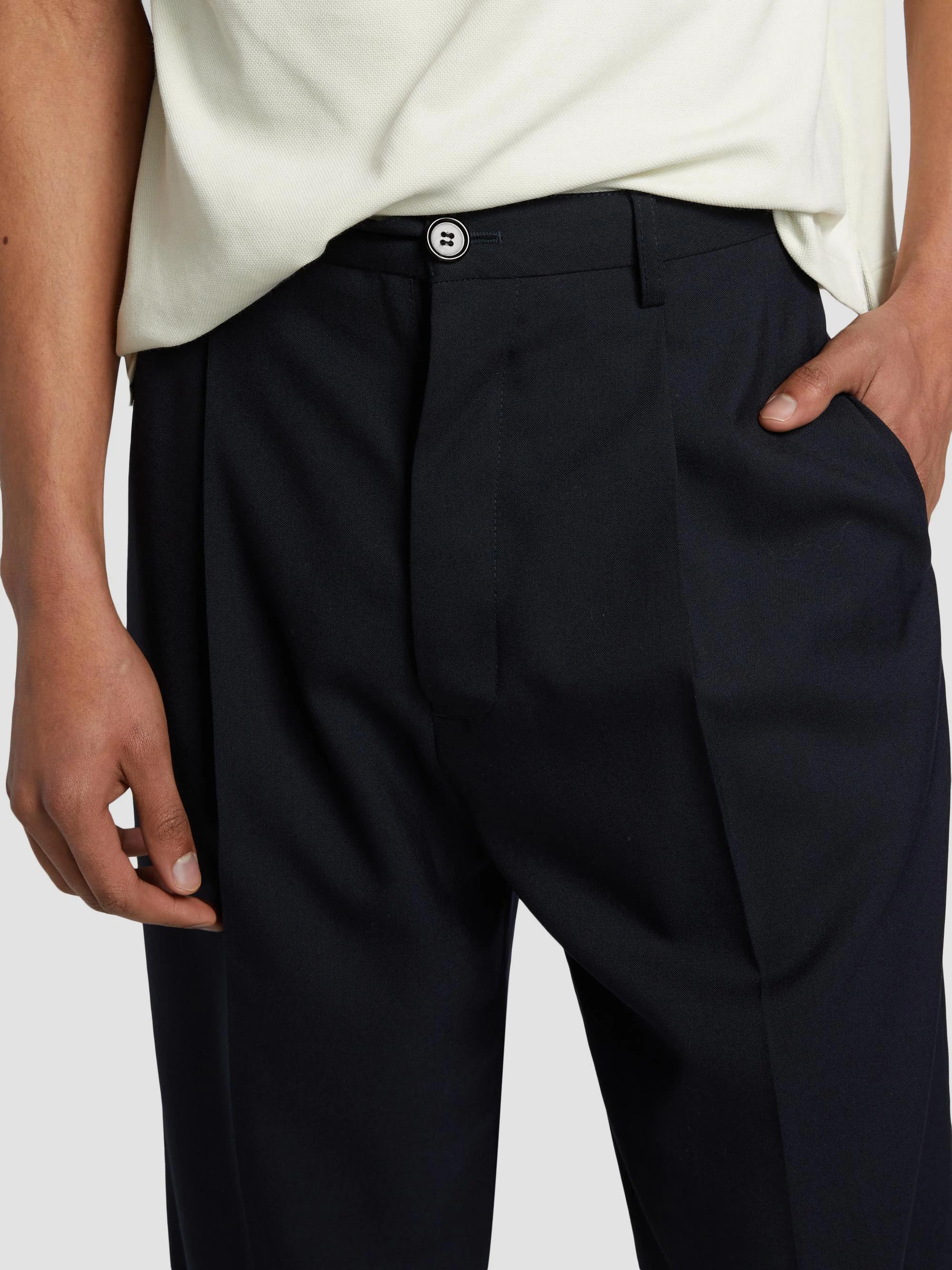 Marni Pleated Tropical Wool Pants | Saks Fifth Avenue