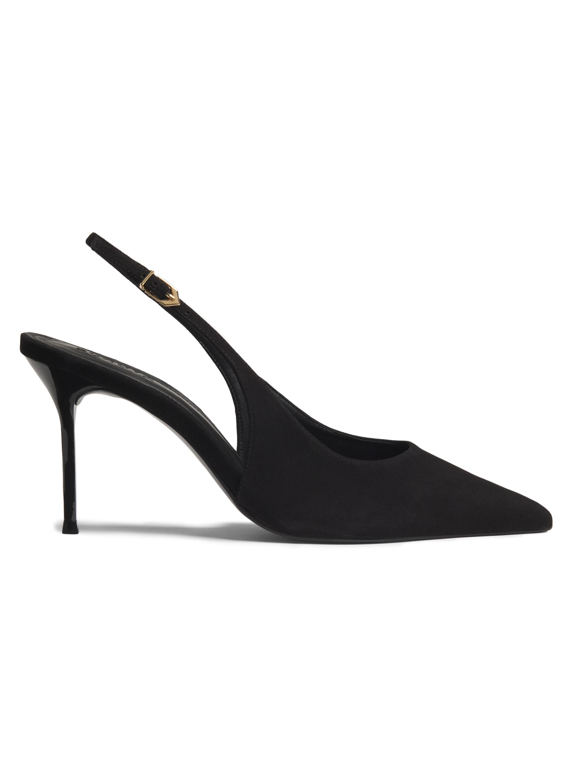 Schutz Alicia Sling 90MM Suede Slingback Pumps Saks Fifth Avenue