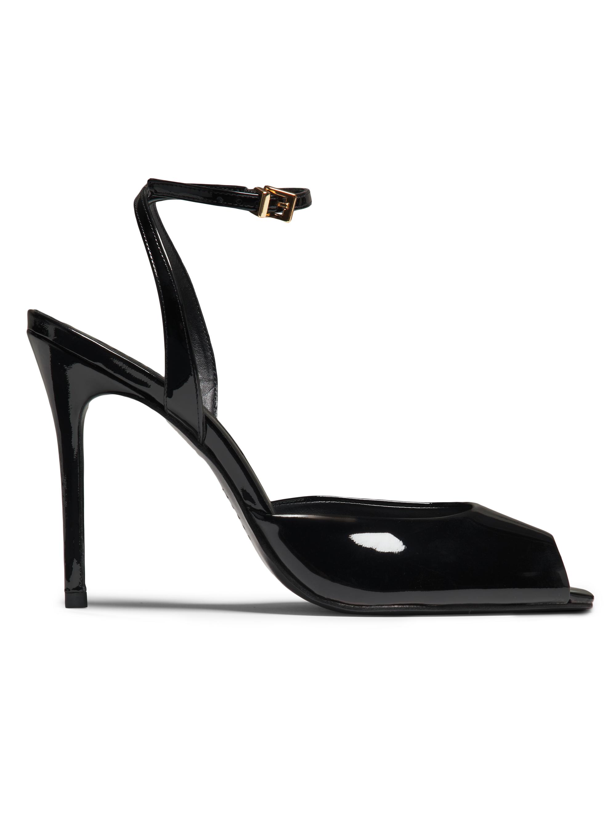 Church’s Estella R ブラック 35.5 Schutz Estella 110MM Patent Leather Sandals | Saks Fifth Avenue