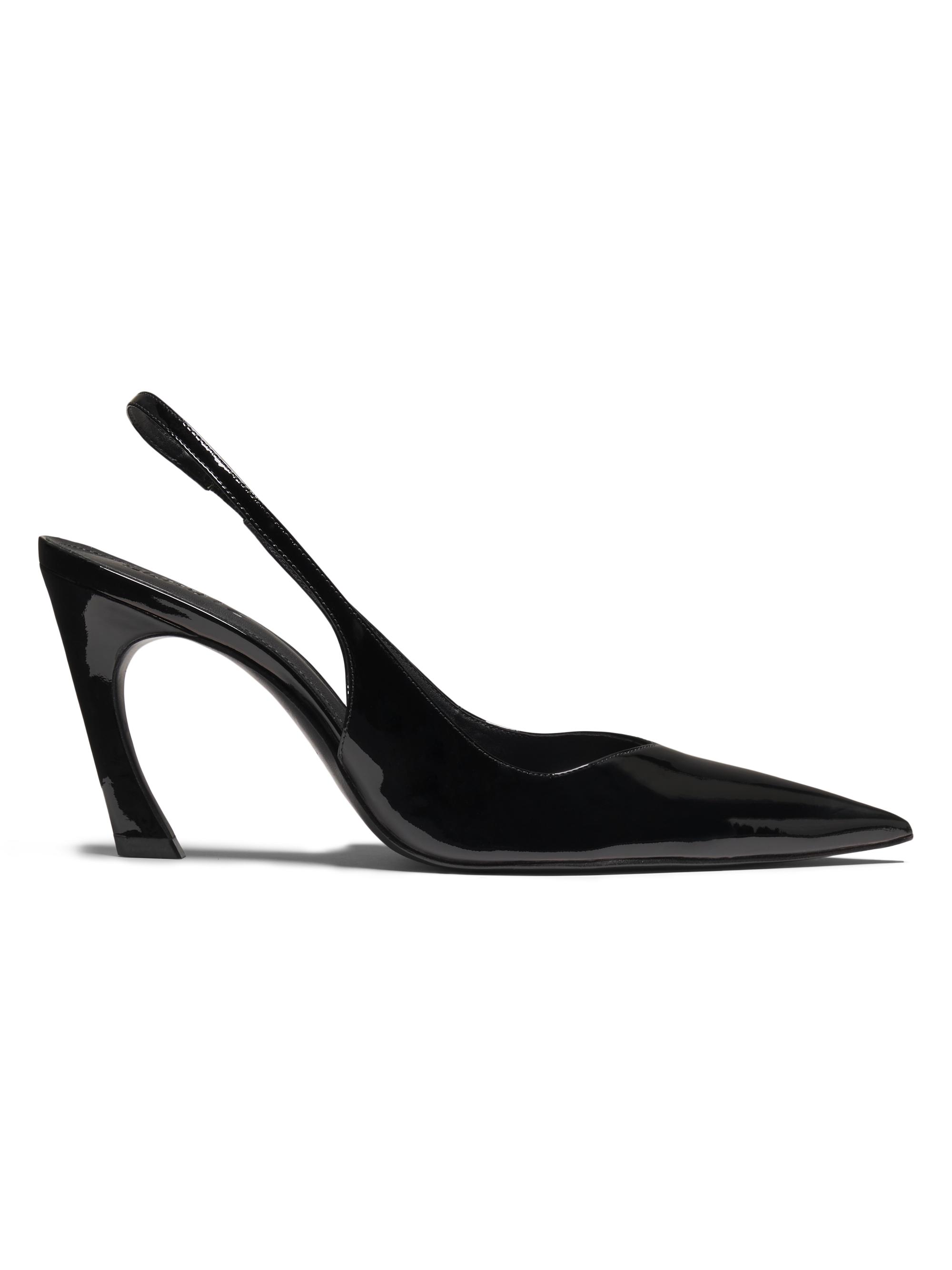 Schutz Women's Lexi 90MM Patent Leather Slingback Pumps - Black