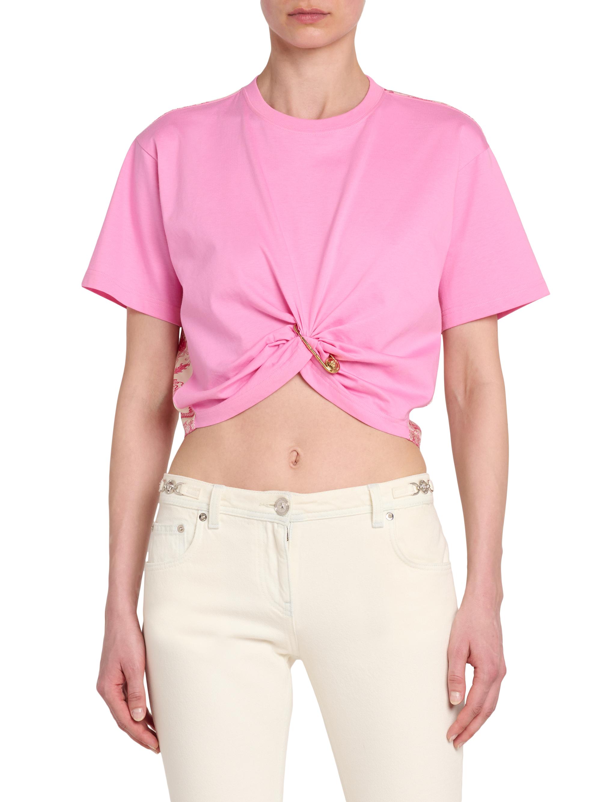 Versace Barocco Sea Safety Pin T-Shirt | Saks Fifth Avenue