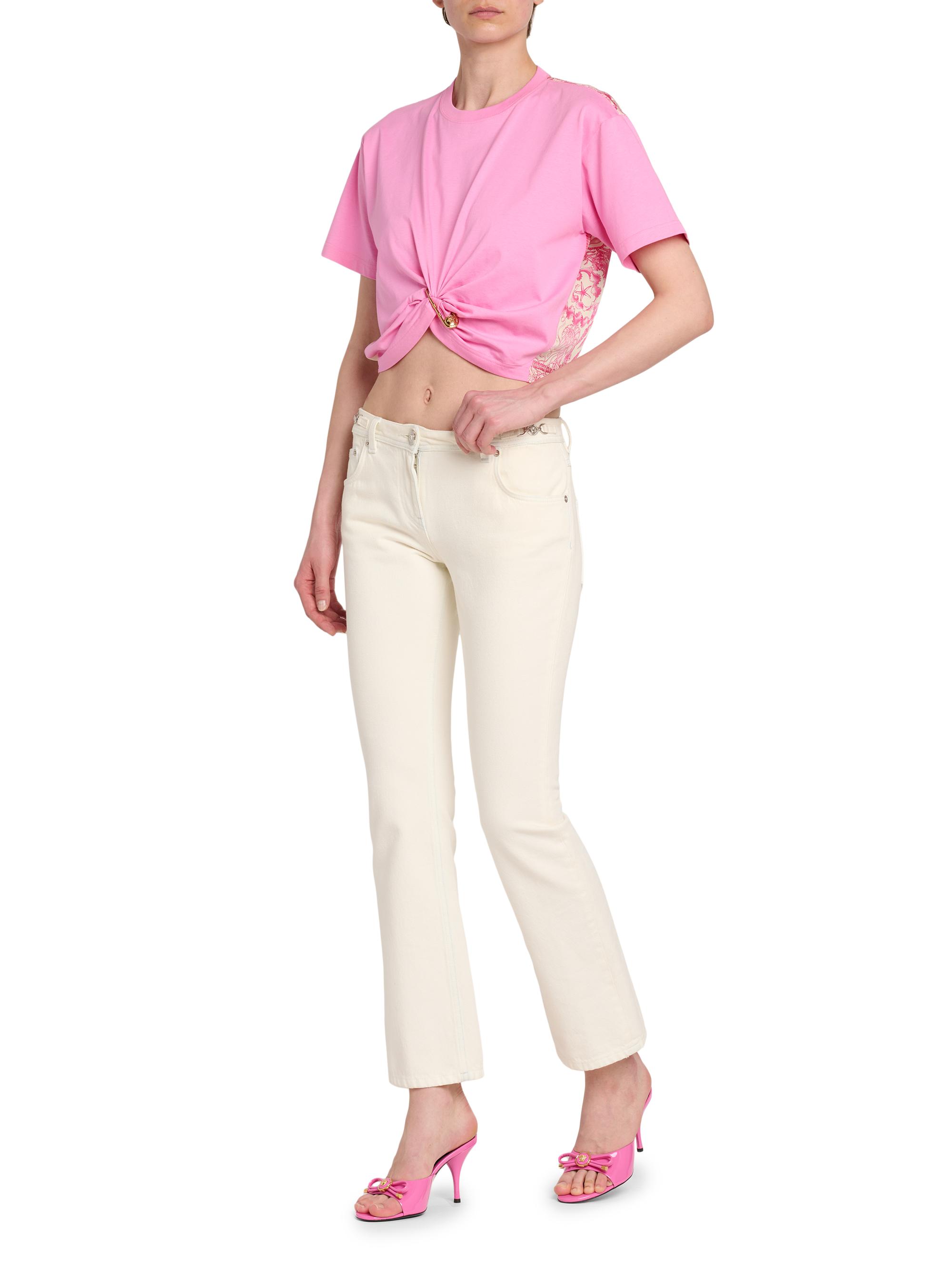 Versace Barocco Sea Safety Pin T-Shirt | Saks Fifth Avenue