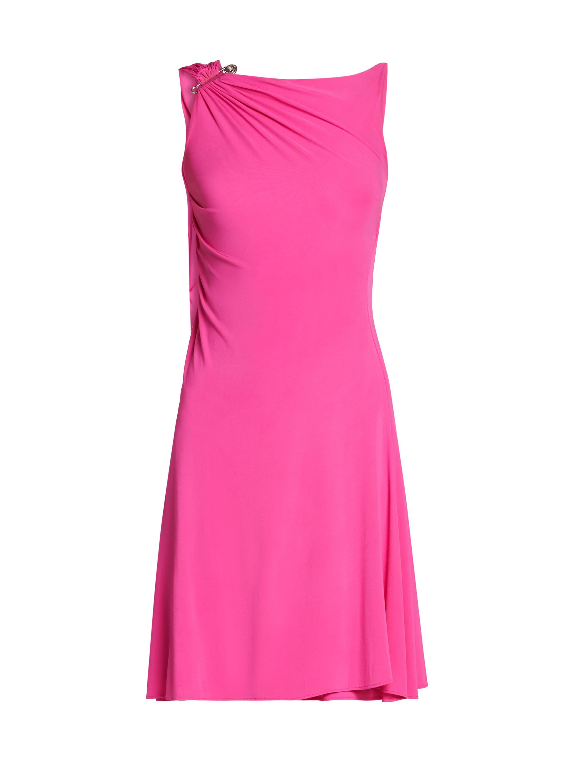 Versace Women's Stretch-Crepe Sleeveless Minidress - Dragon Fruit