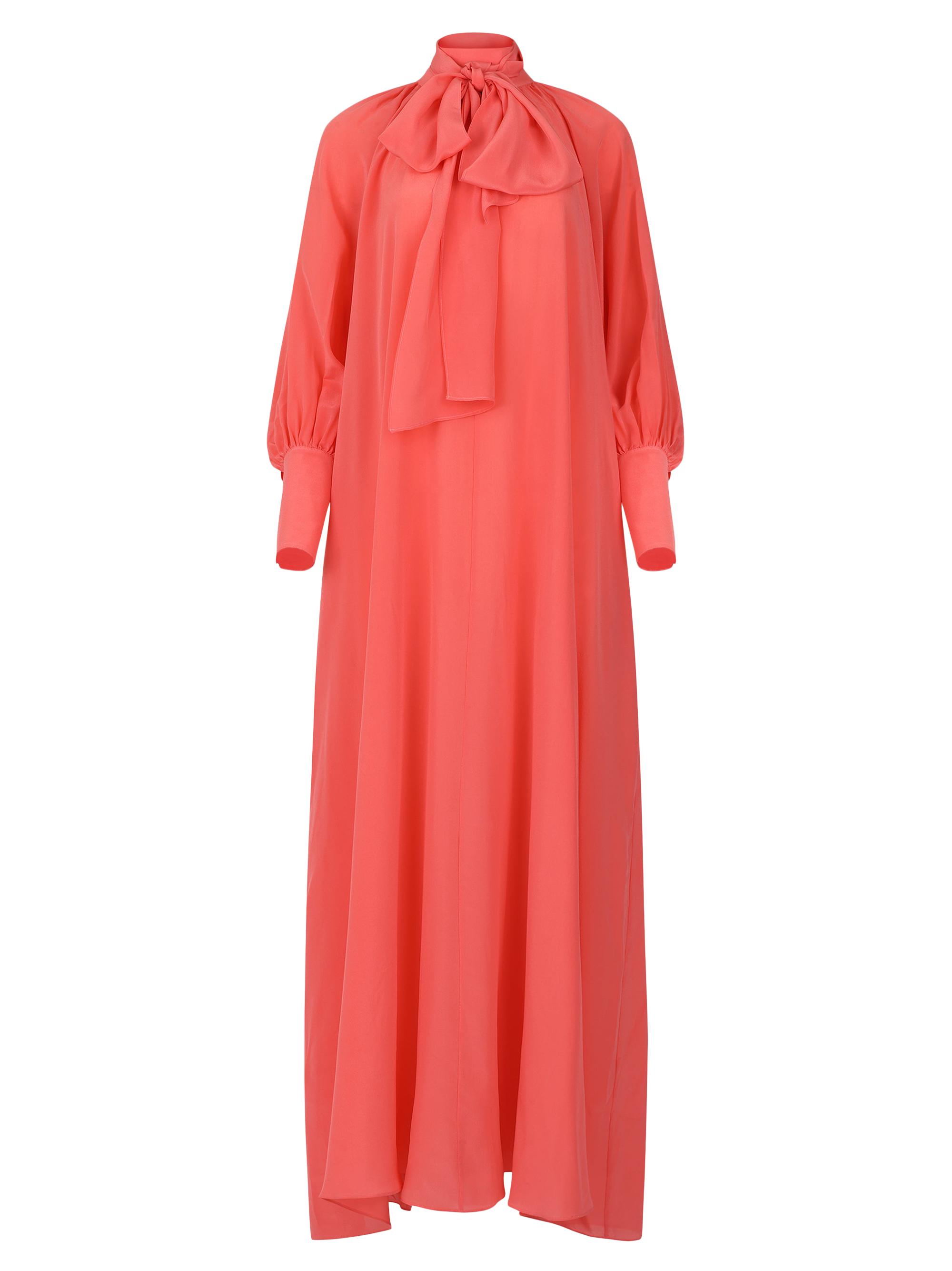 Careste Women's Magnolia Gathered Maxi Dress - Flame